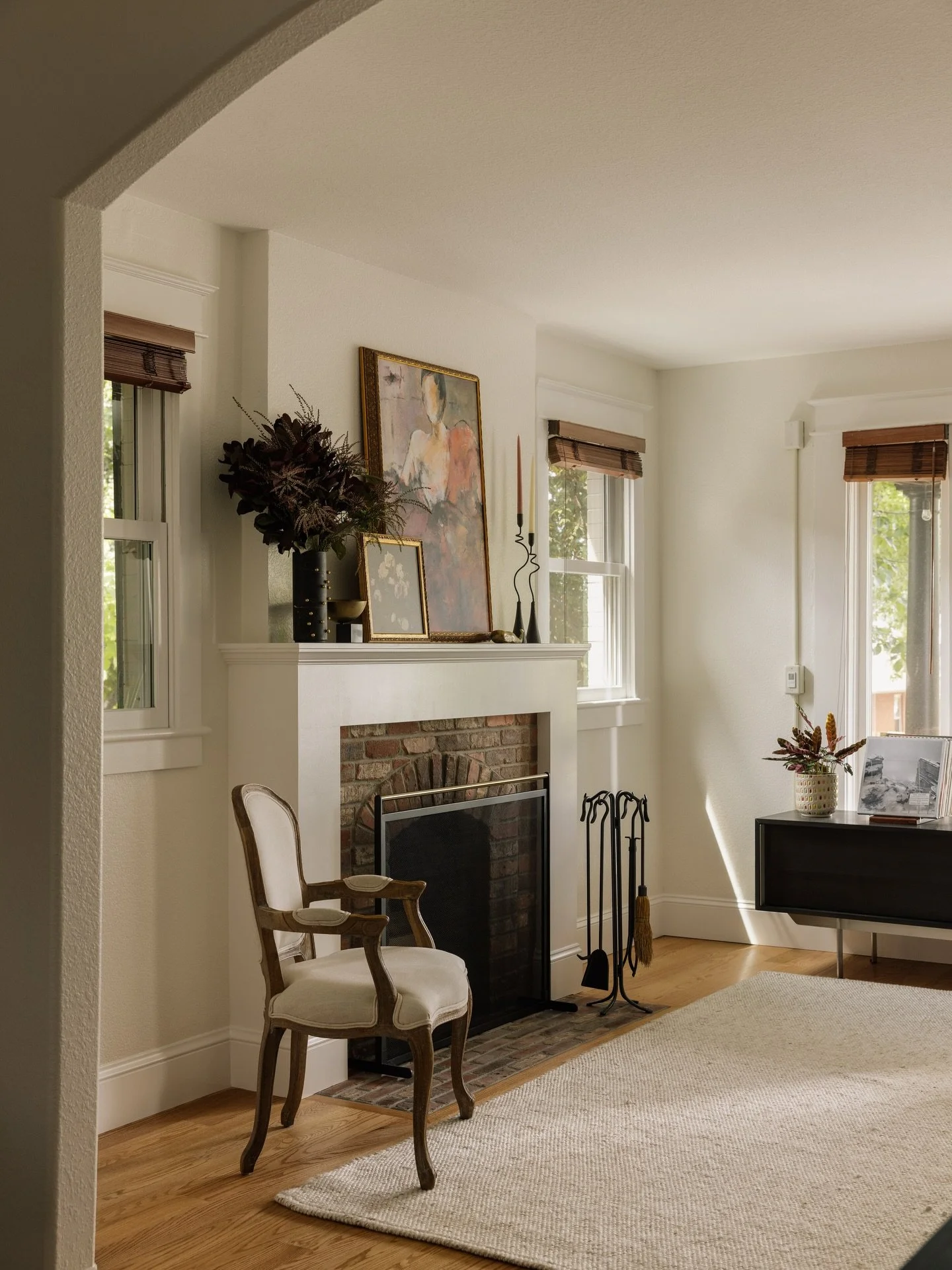 A fireplace moment from Gilpin Street.

Design: @averycarter