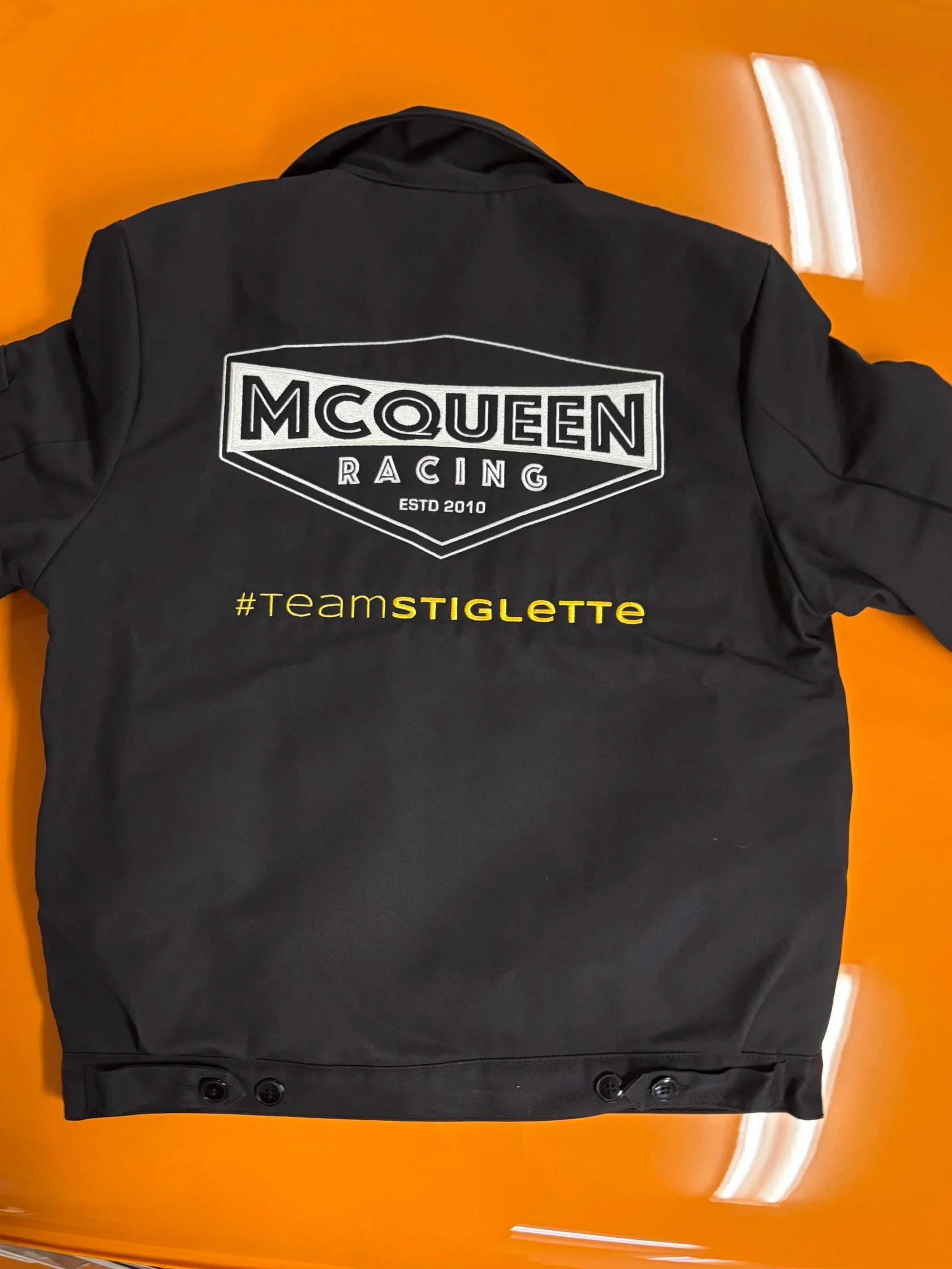 McQueen-Raicng x The Stiglette Jacket