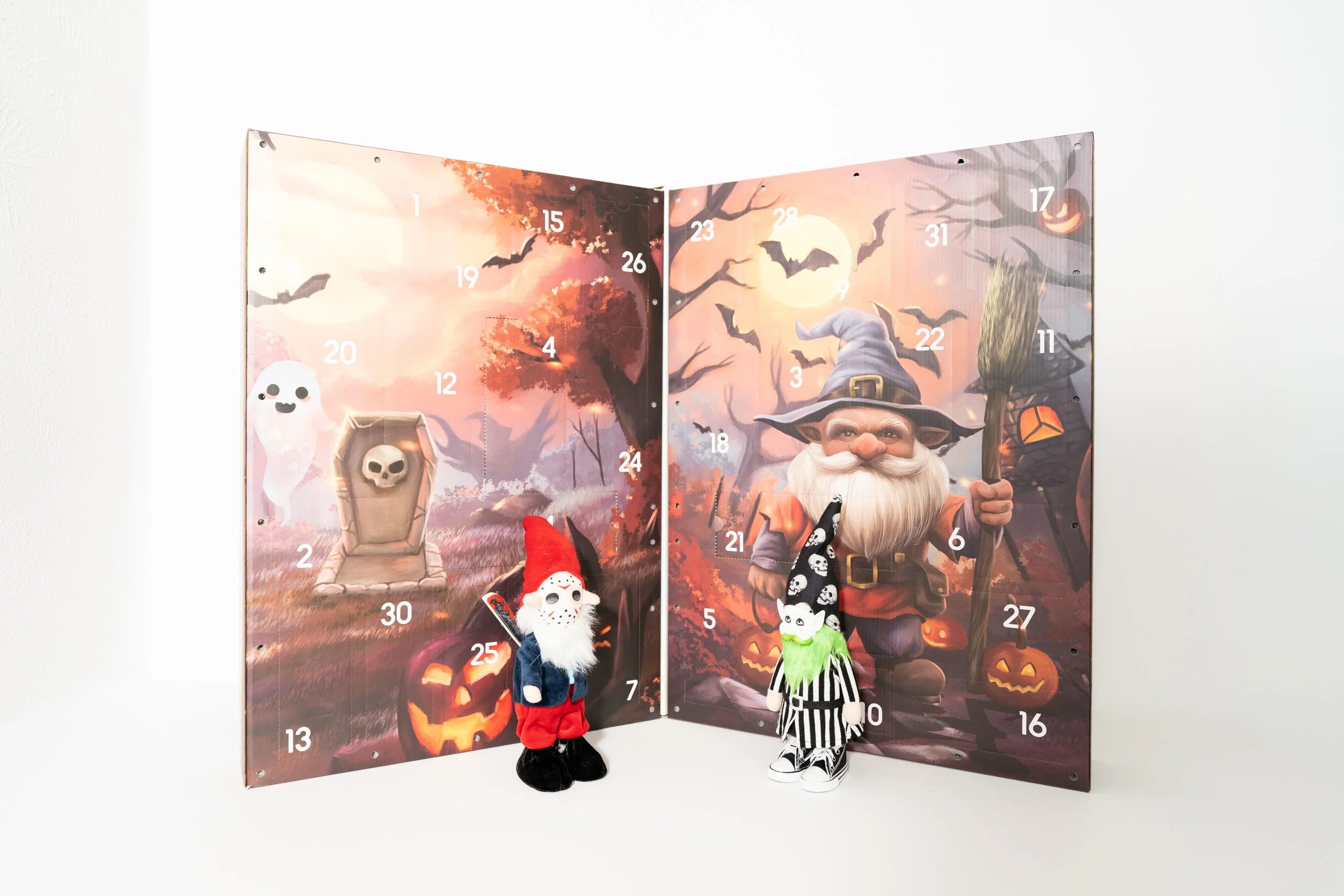 Halloween Gnome Countdown Calendar
