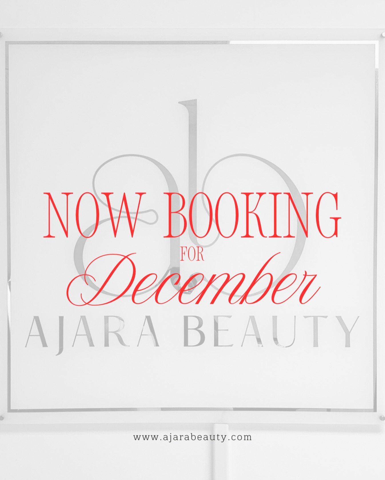 Oh Hello December! 🎄 
Our books are open&mdash; secure your self- care session today, in time for the holidays! Whether it&rsquo;s a glow-up, medical weight loss or a wellness boost, we&rsquo;ve got you covered. Spots fill fast, so don&rsquo;t wait!