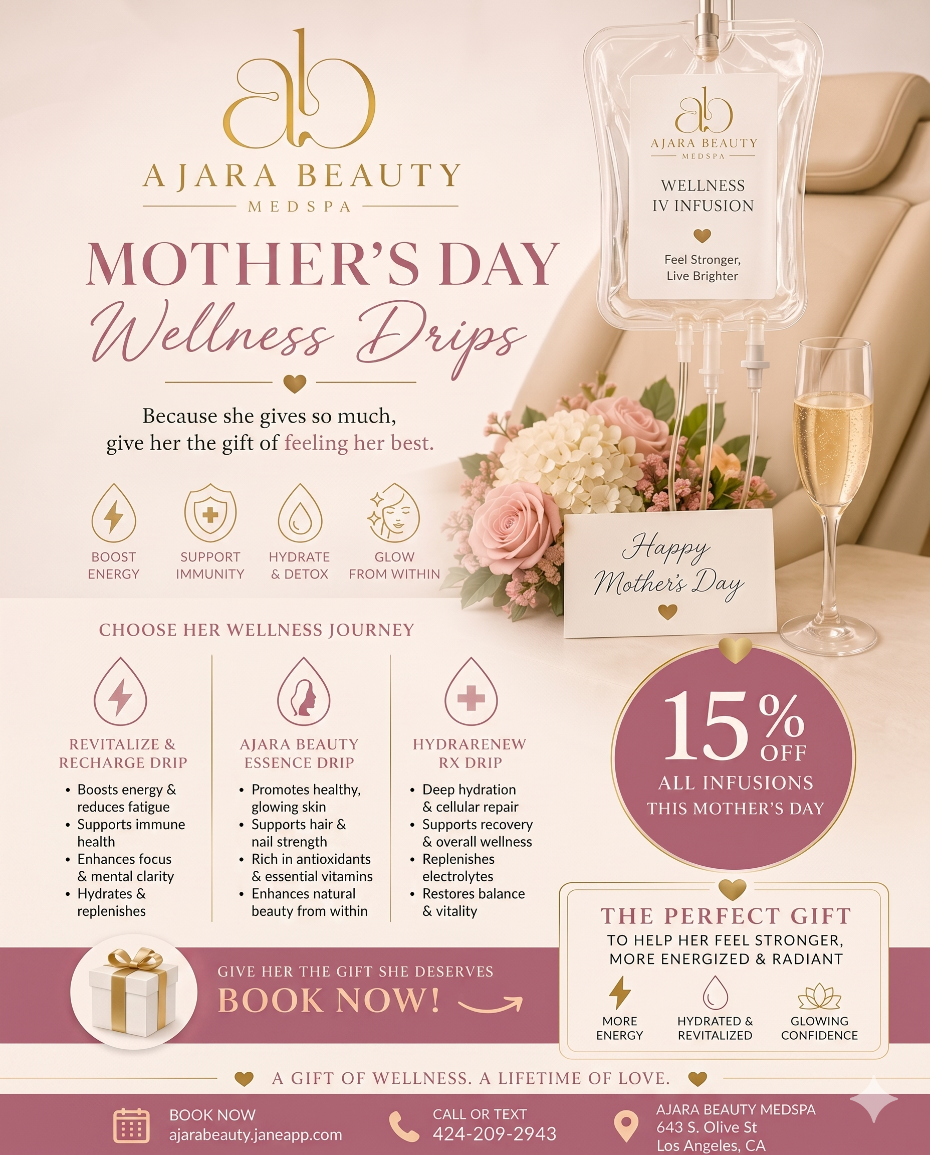 Mother’s Day Wellness Drips: The Gift Every Mom Truly Deserves