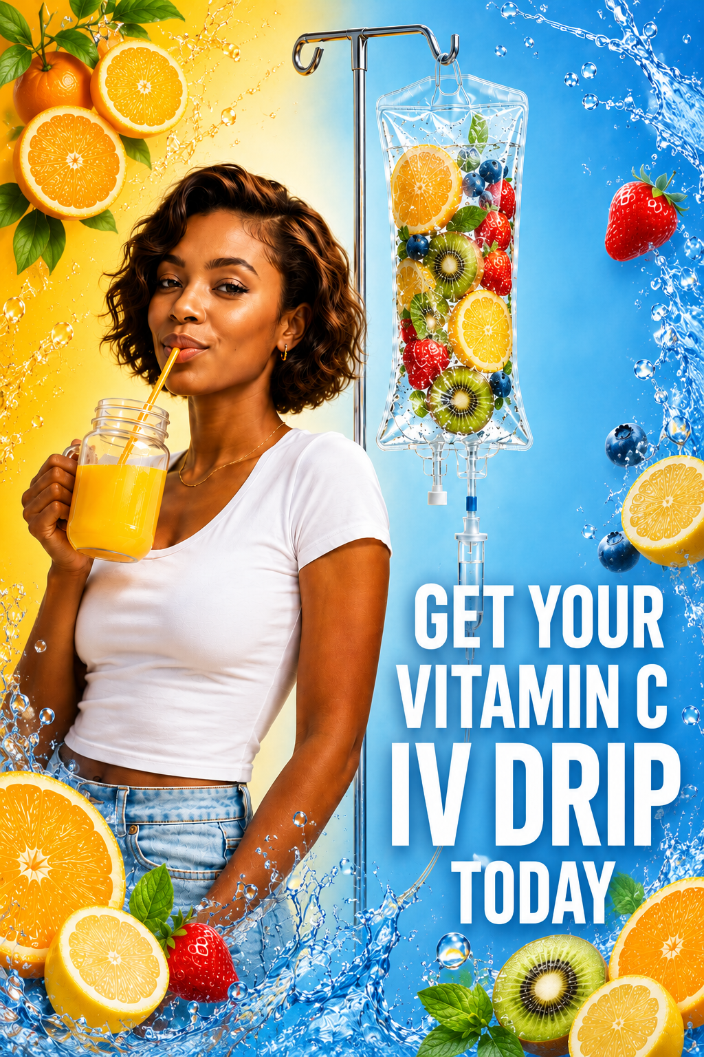 GET YOUR VITAMIN C IV DRIP TODAY