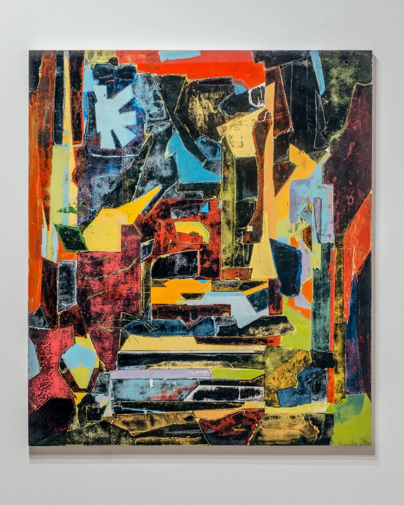 Can I Tell You Something, 2025, Oil-on-Panel, 68.5 x 96.5 x 2cm