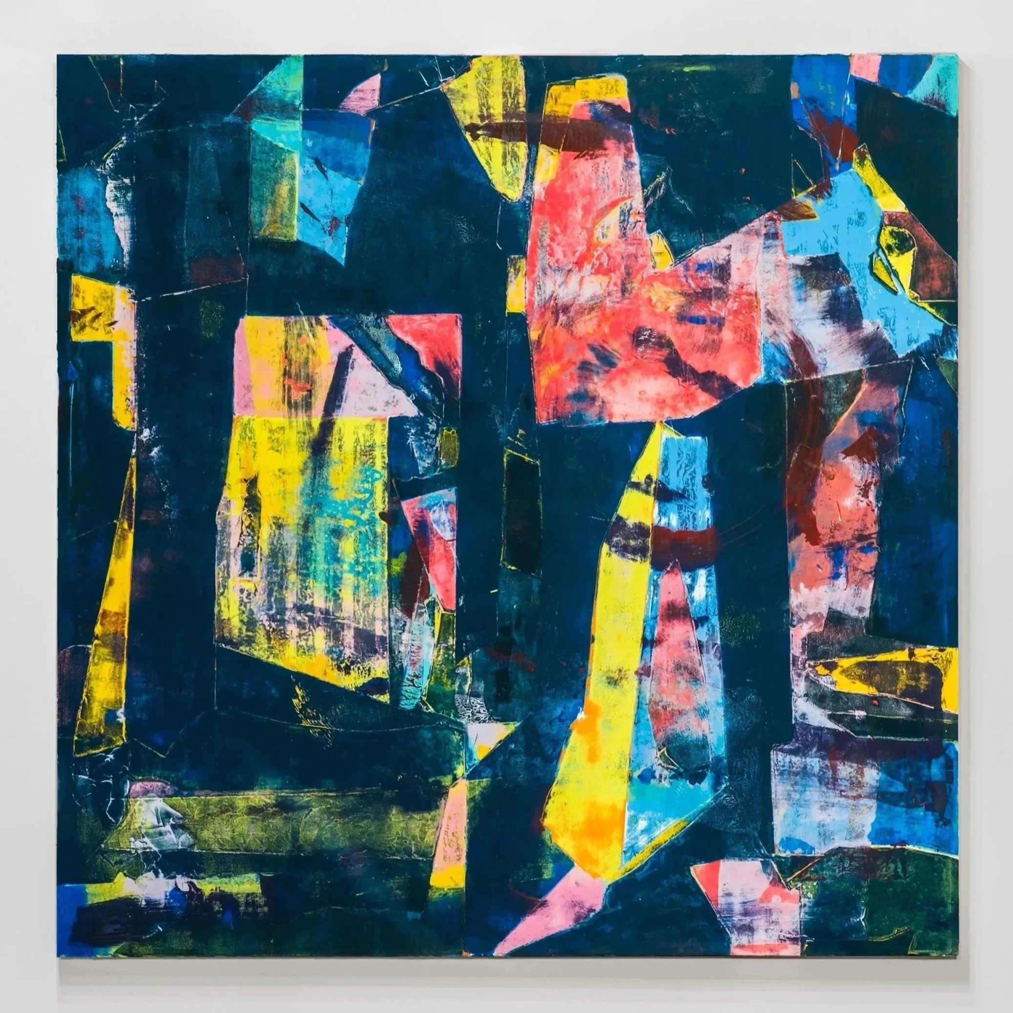 Habitual, 2025, oil-on-panel, 120 x 120cm