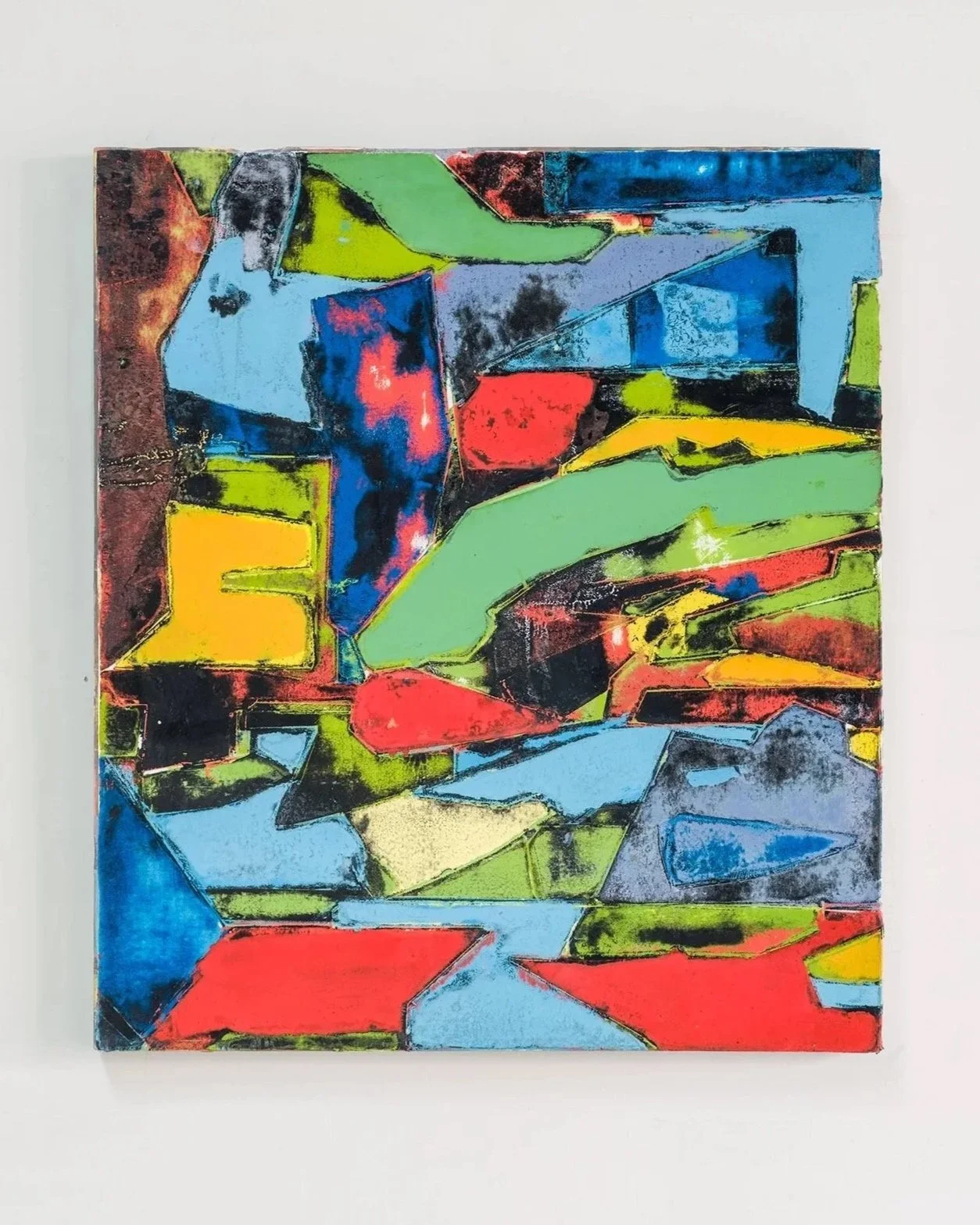 Who Gets What, 2025, oil-on-panel, 38 x 33cm