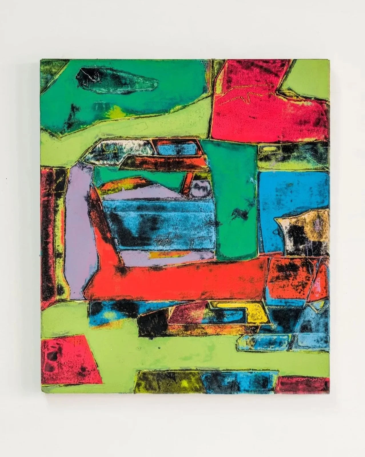 Red Flag, 2025, oil-on-panel, 38 x 33cm