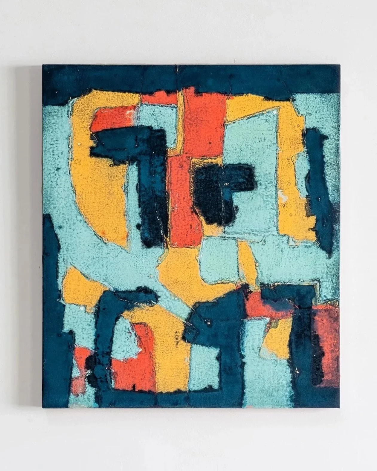 Get With, 2025, oil-on-panel, 38 x 33cm