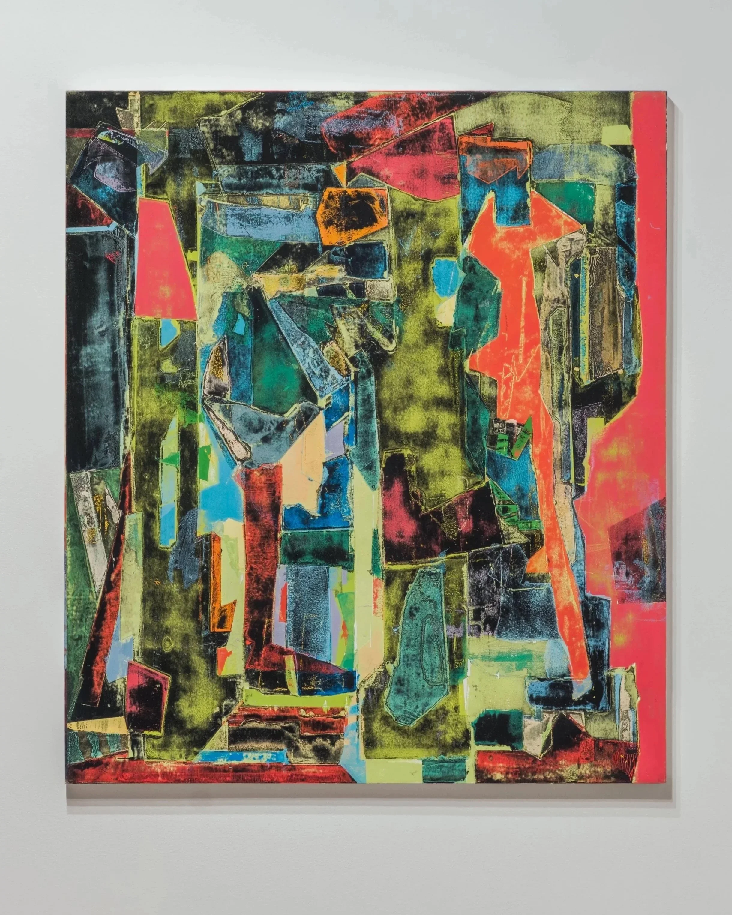 To Know What To Look For, 2025, oil-on-panel, 68.5 x 96.5 x 2cm