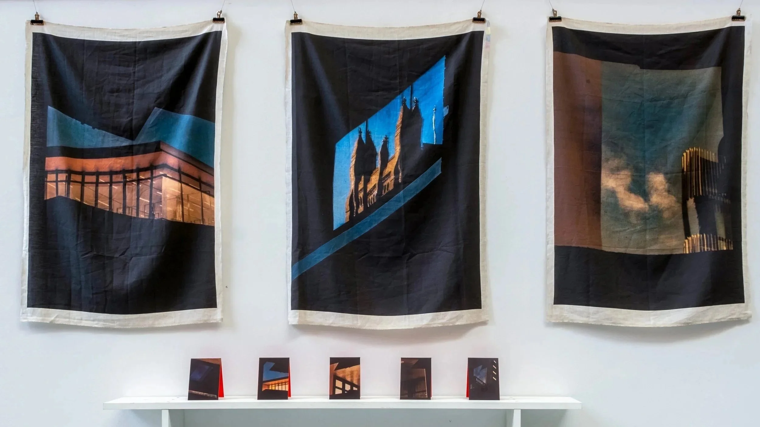 Installation view, Facadism, Newcastle Art School, 2024