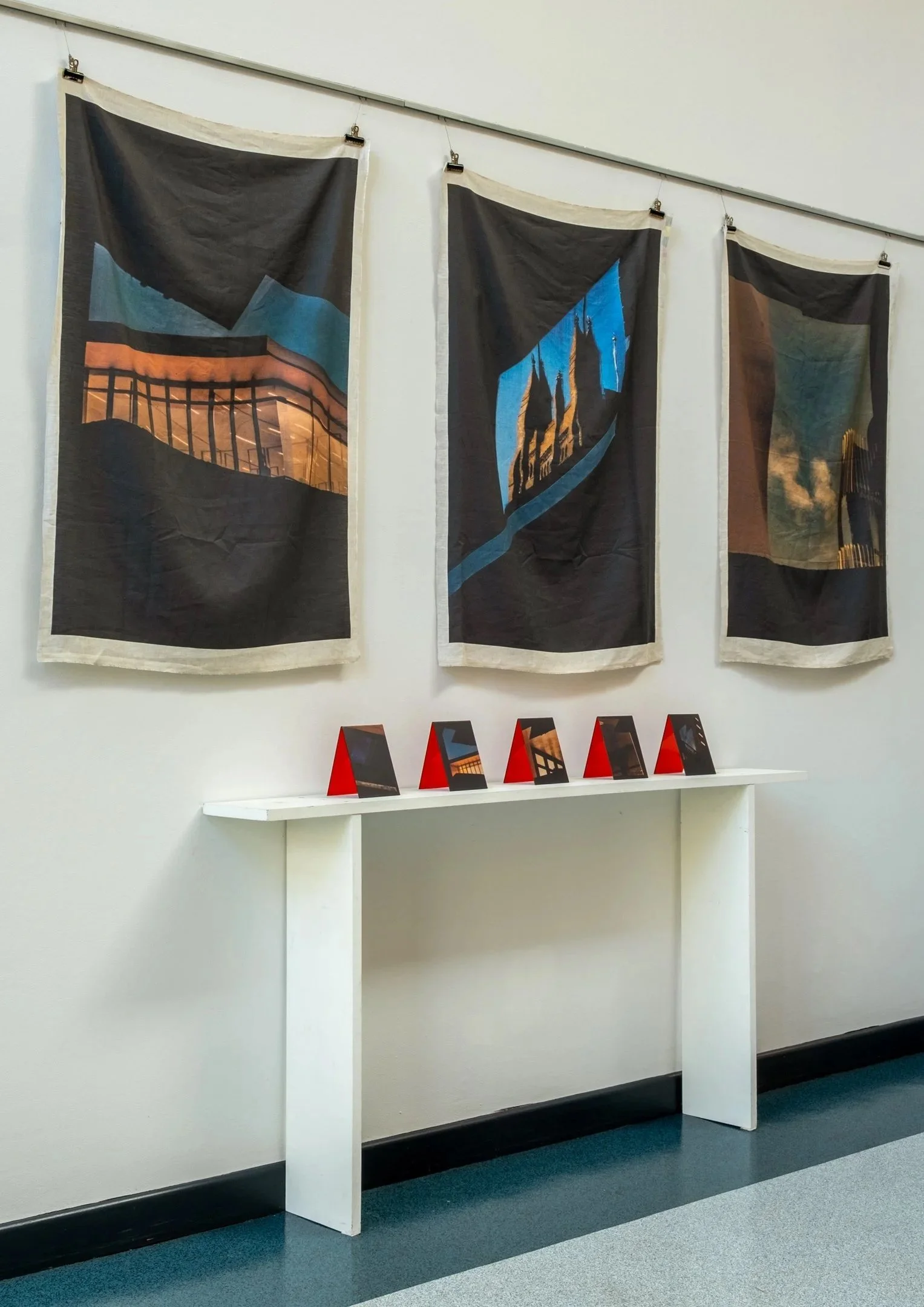 Installation view, Facadism, Newcastle Art School, 2024