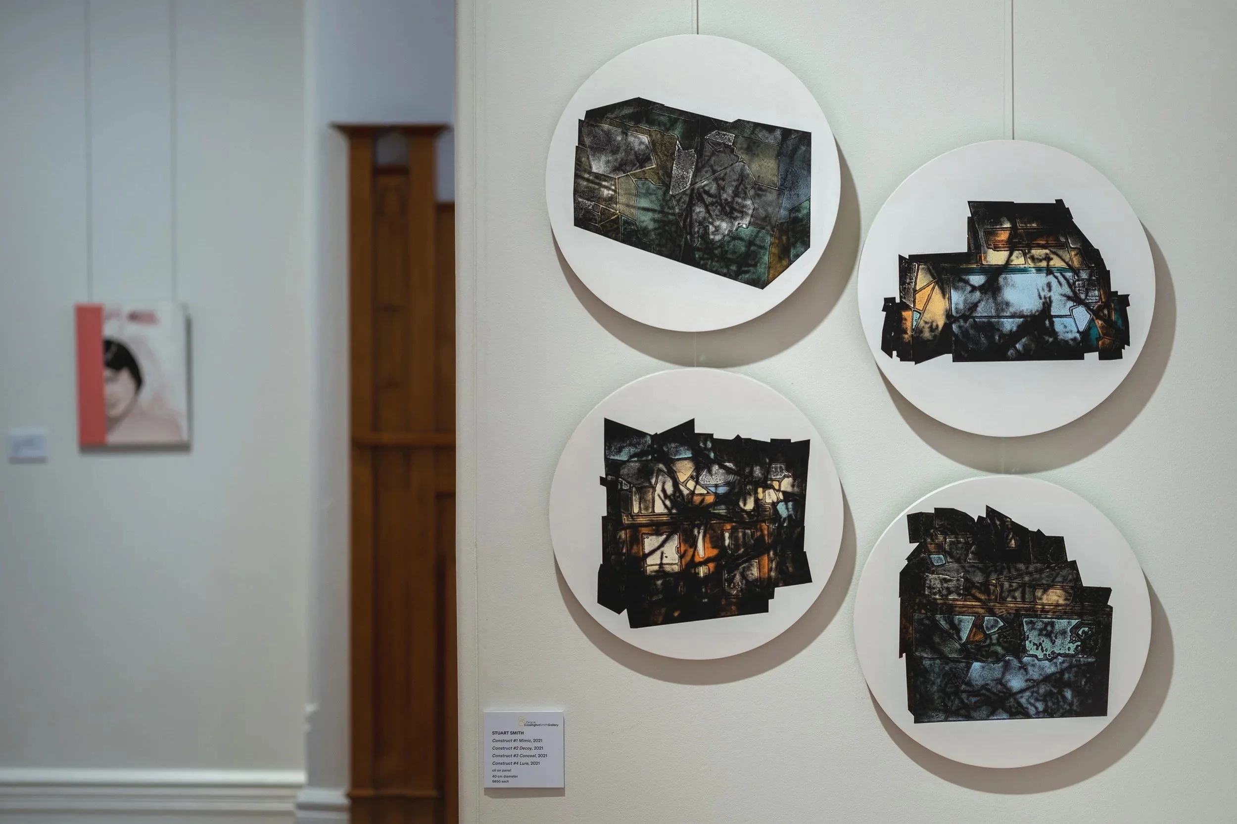 Installation view, (re)arrangements, Grace Cossington Smith Gallery, Sydney, 2021