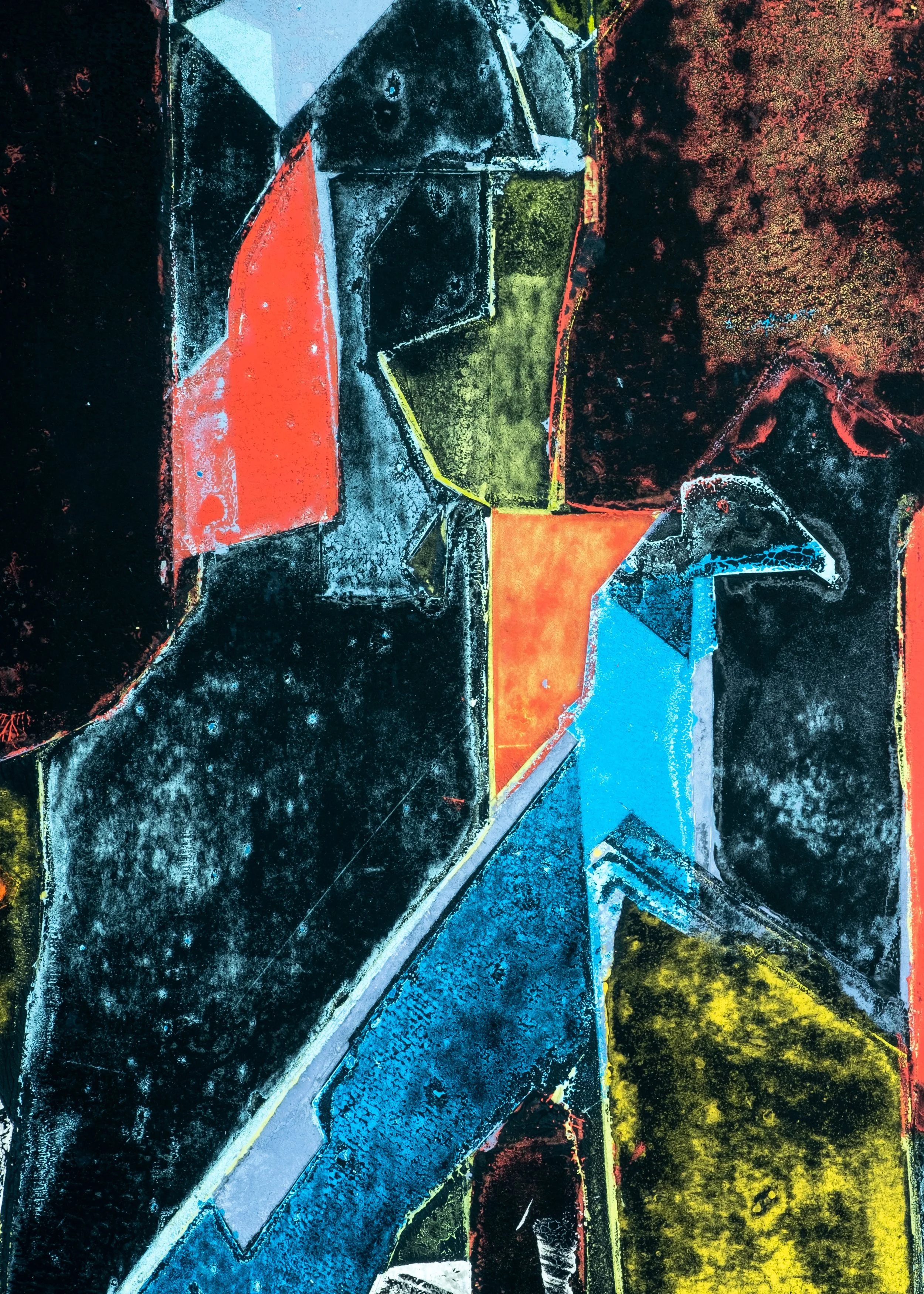 Stuart-Smith-Abstract-Oil-Painting-on-panel-Collage-Snakes No Ladders_Close Up_Detail.jpg