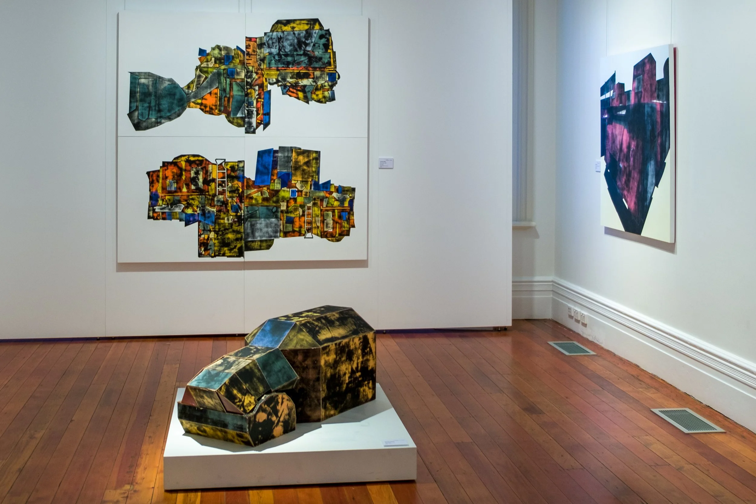 Installation view, (re)arrangements, Grace Cossington Smith Gallery, Sydney, 2021