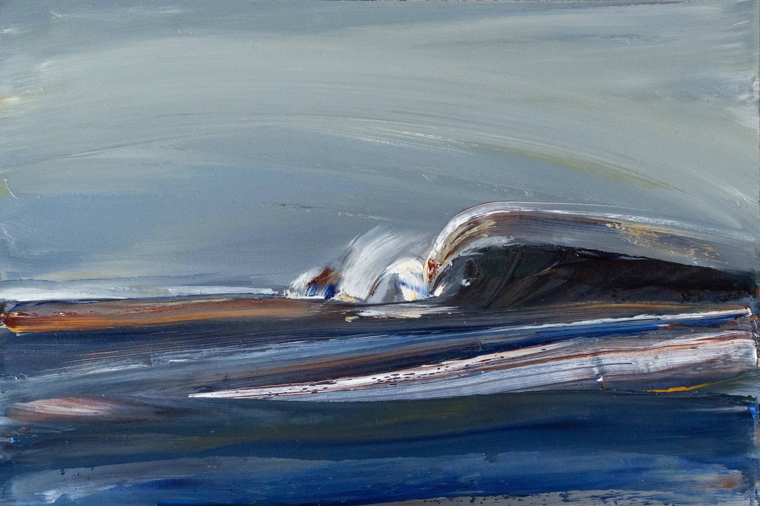 The Entrance, 2016, Oil on board - 22 x 21cm
