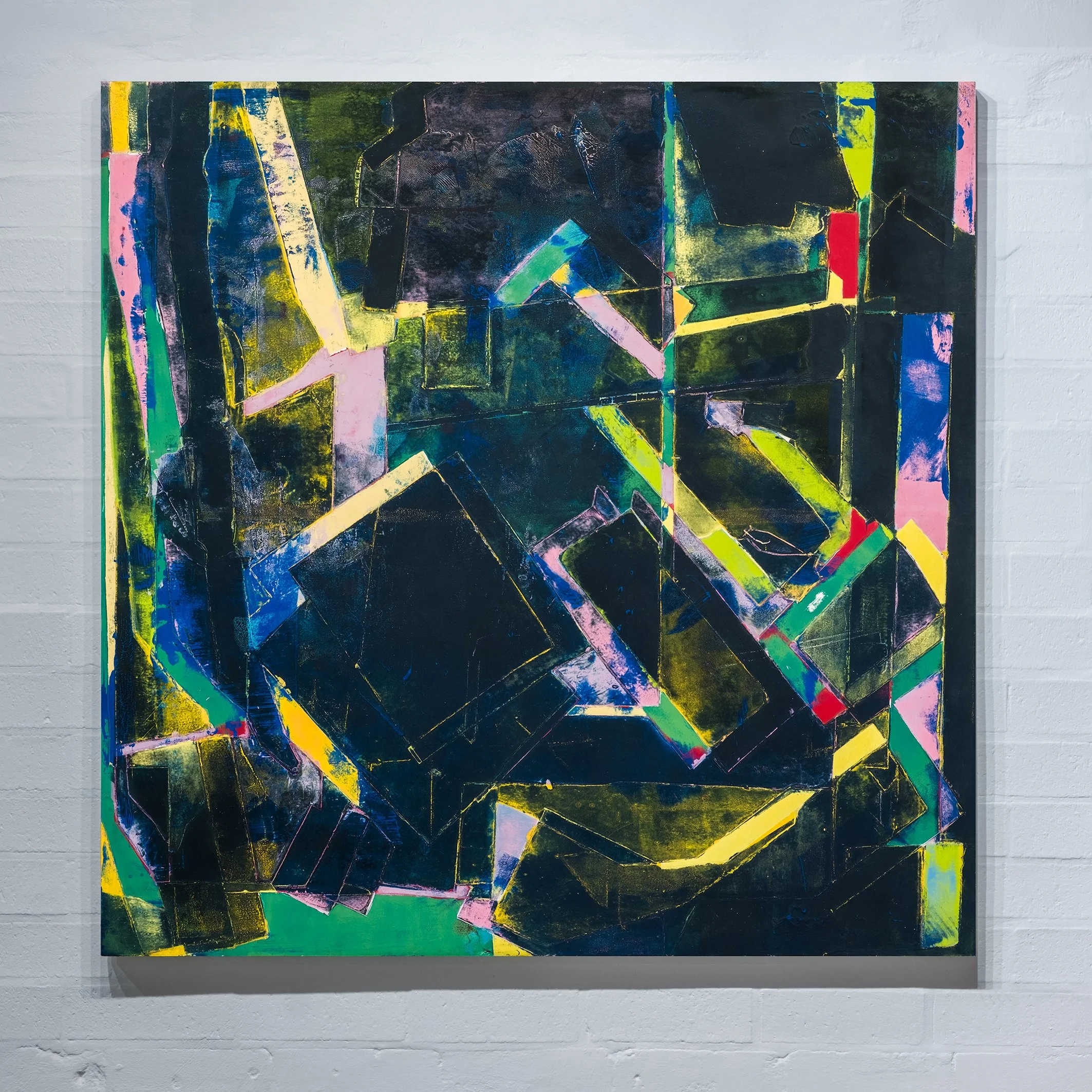 Before, When I Was Still This Age, 2025, Oil-on-Panel, 120 x 120 x 3.5cm