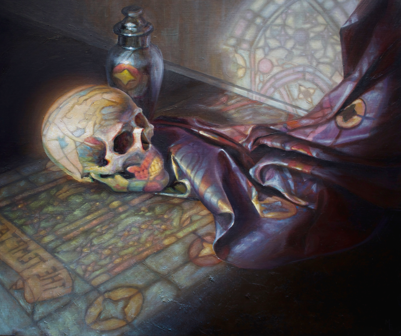"Memento Mori” — Oil Paint on Linen