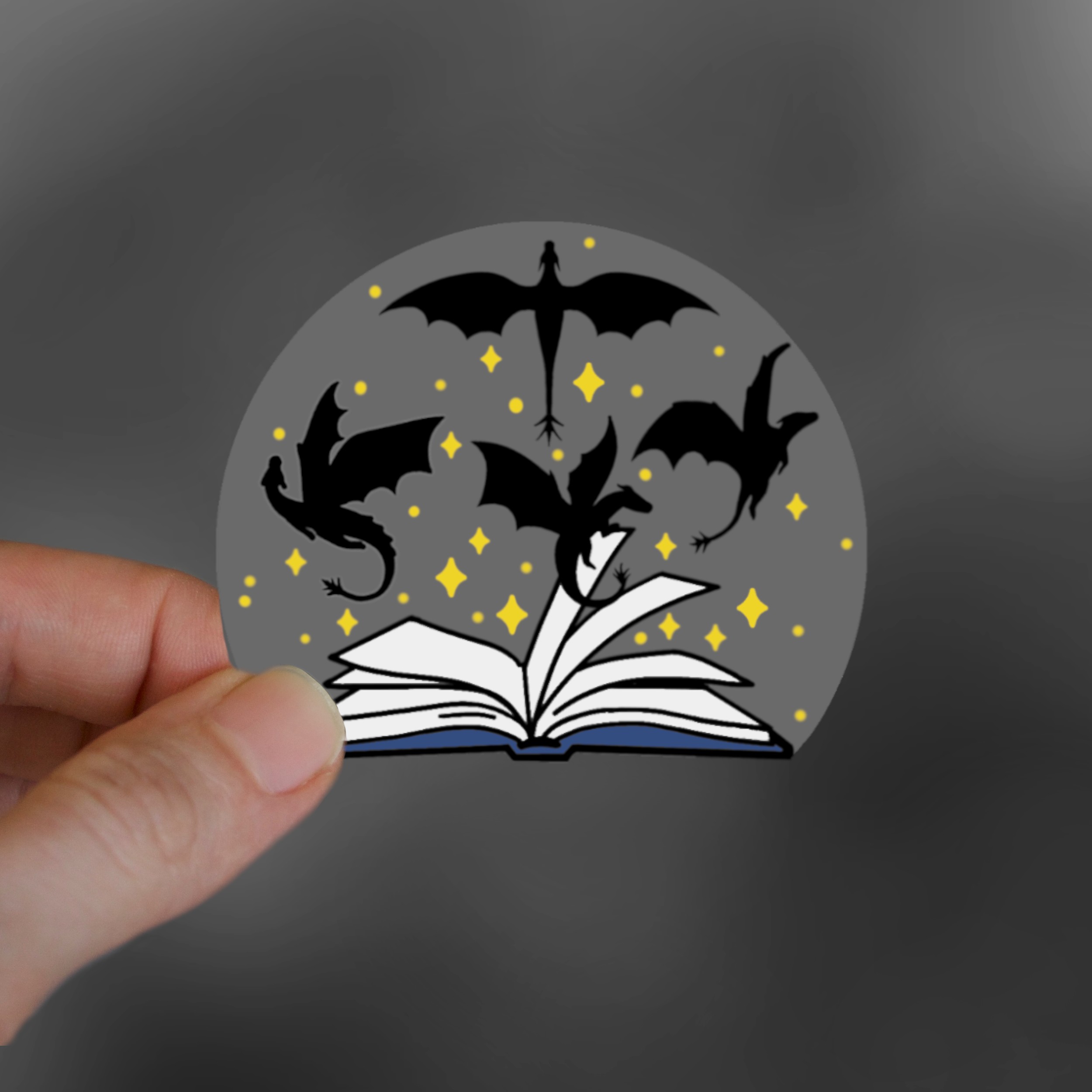 Fantasy Book Sticker