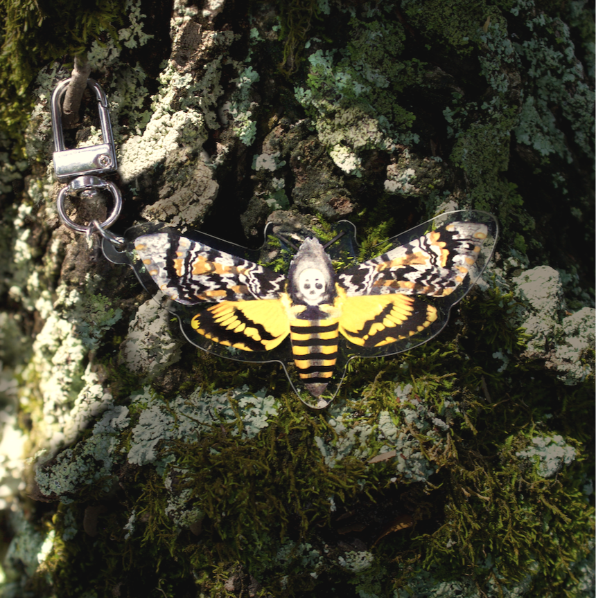 Death’s Head Hawkmoth Keychain