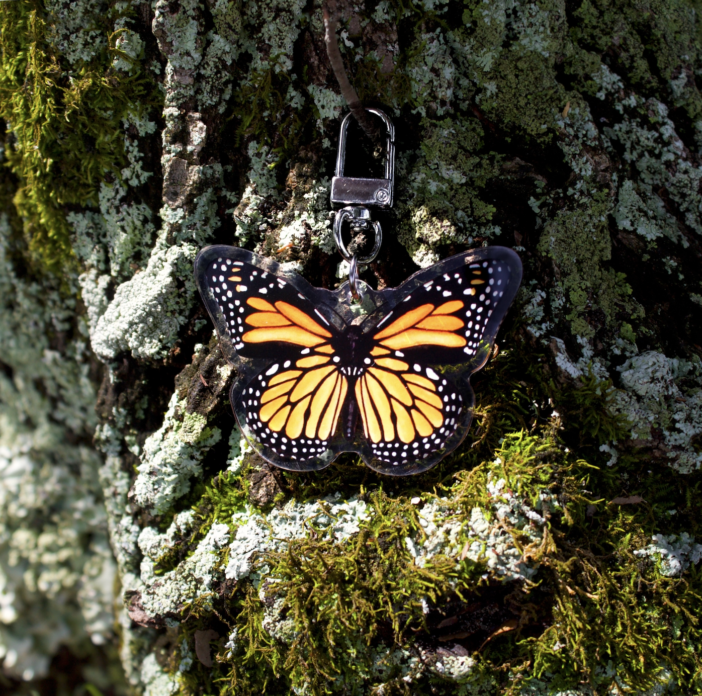 Monarch Butterfly Keychain