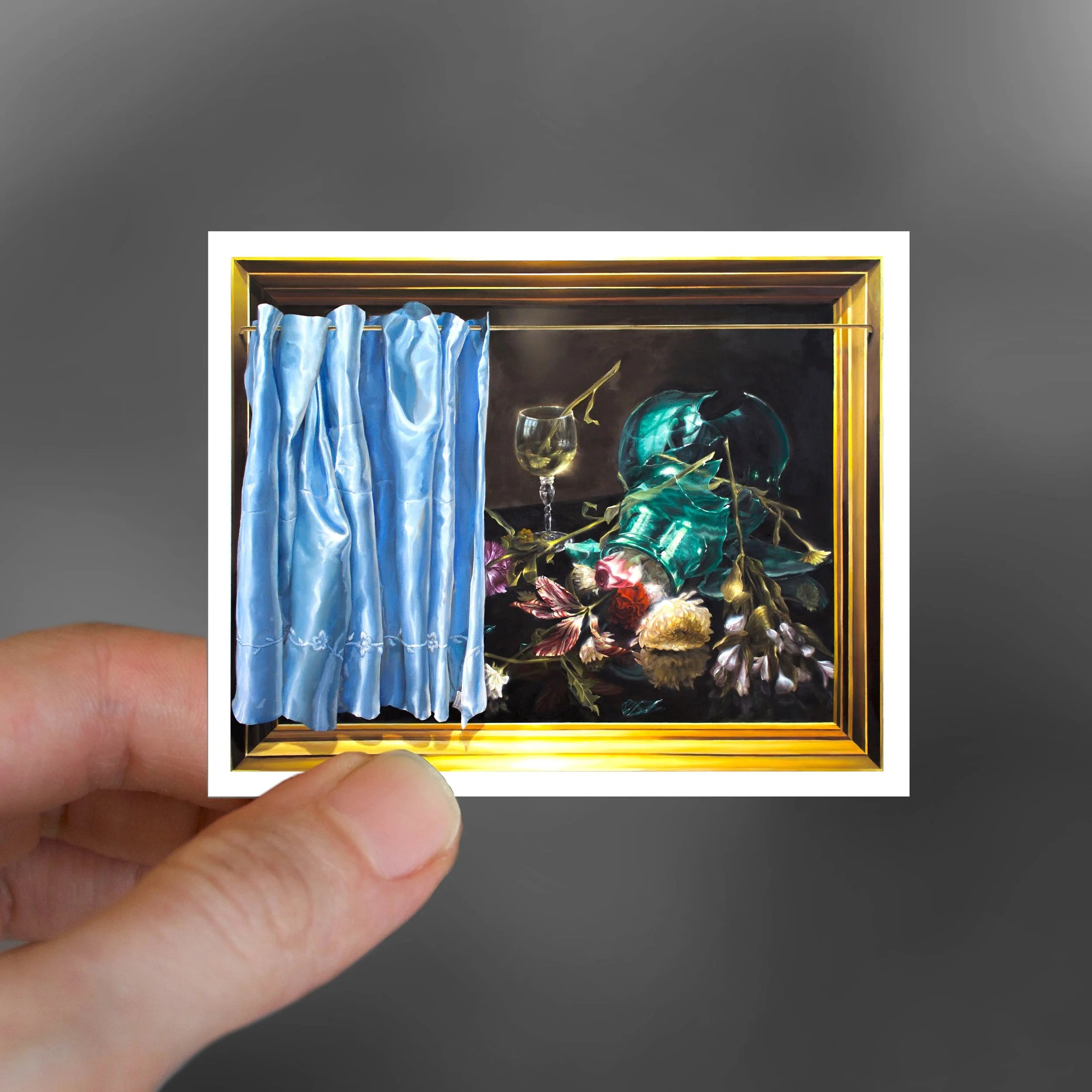 Shattered Still Life Sticker