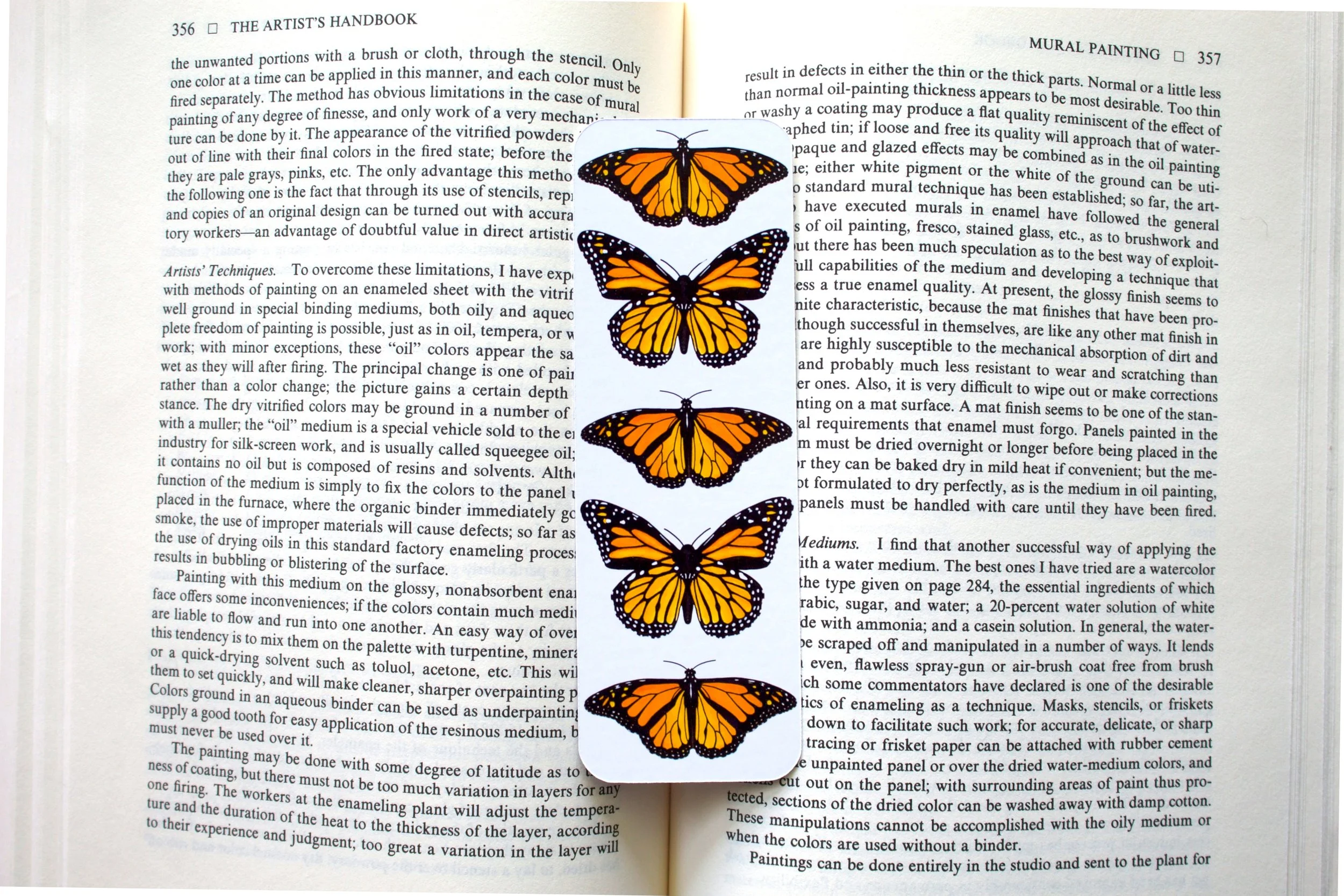 Monarch Butterflies Bookmark