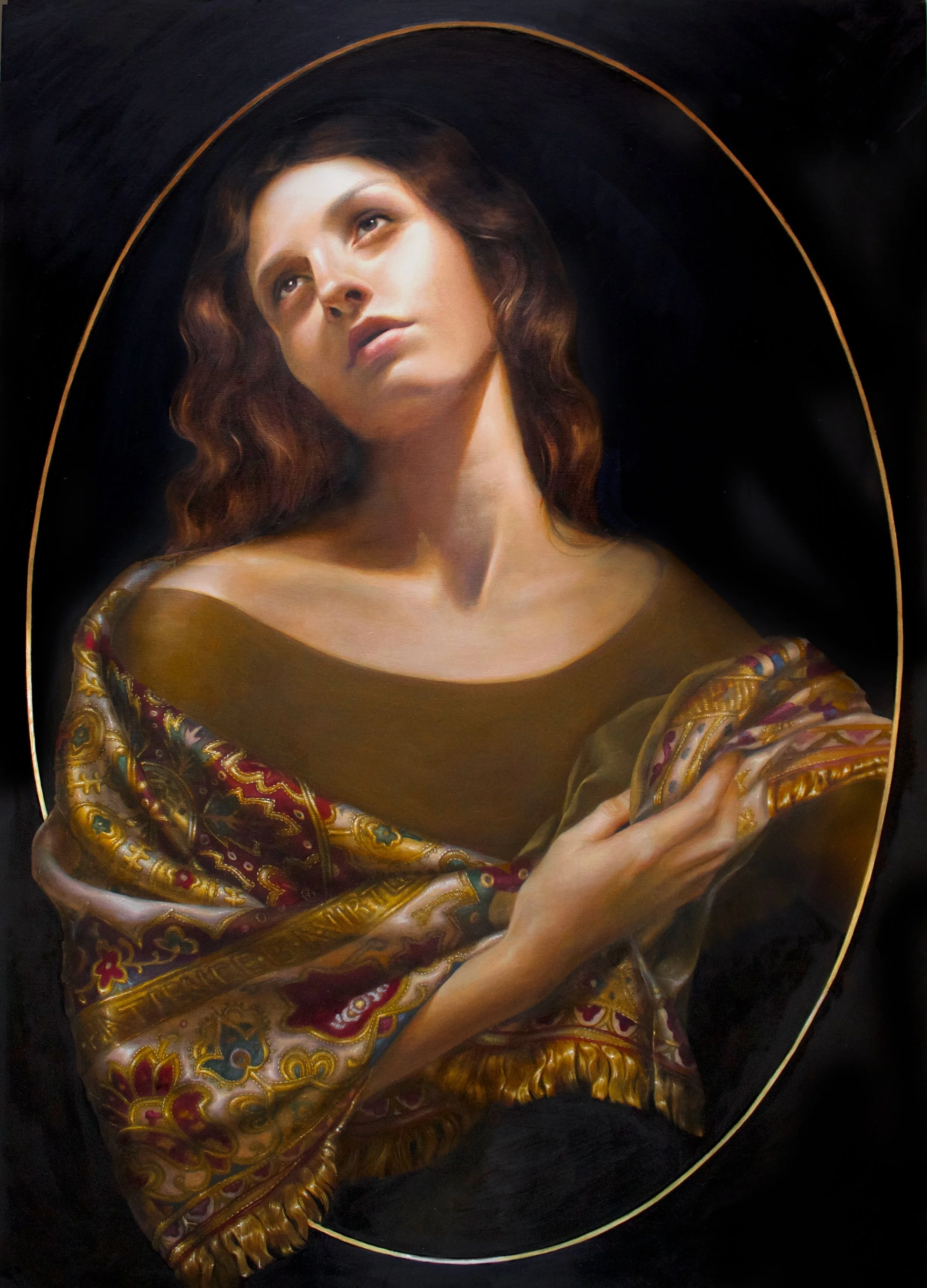 "Patience is a Virtue” — Oil Paint on Wood