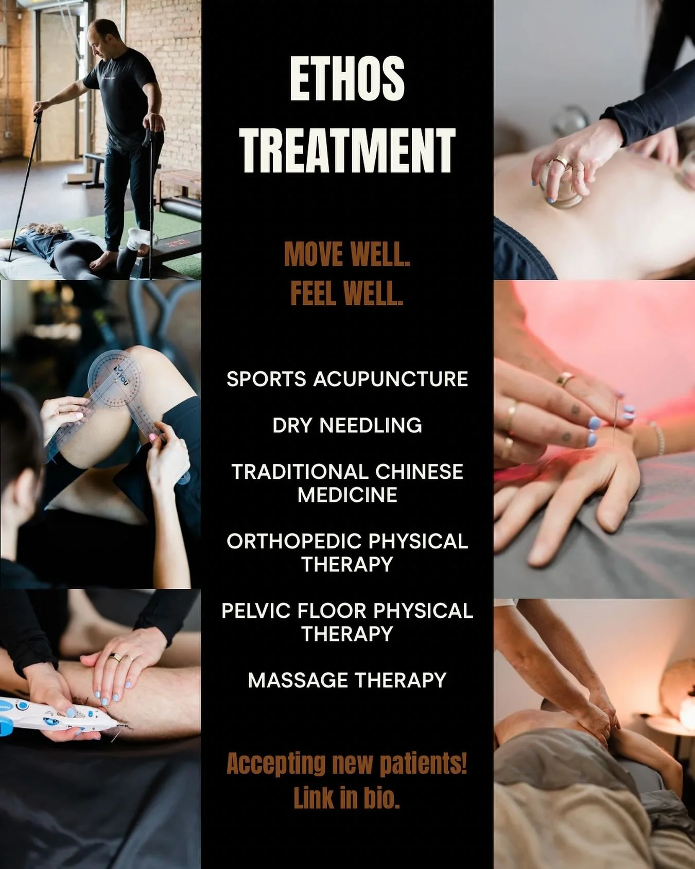 Whether you&rsquo;re in the process of healing from an injury or just looking to complement your training and wellness routine, Ethos Treatment is here for you.

Check out the links in our bio to learn more about our treatment clinic, and reach out t