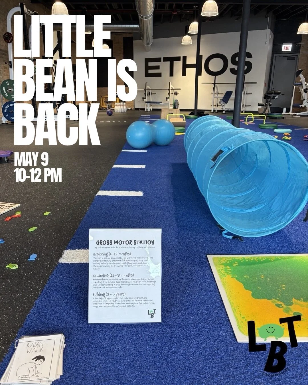 So nice, we&rsquo;re doing it thrice!&nbsp;

Join us for our next&nbsp;Purposeful Play Day with Occupational Therapists, Dr. Sara and Dr Kim of Little Bean. Bring your children (ages 6mo to 8yrs) in to Ethos for intentionally programmed fun for your 