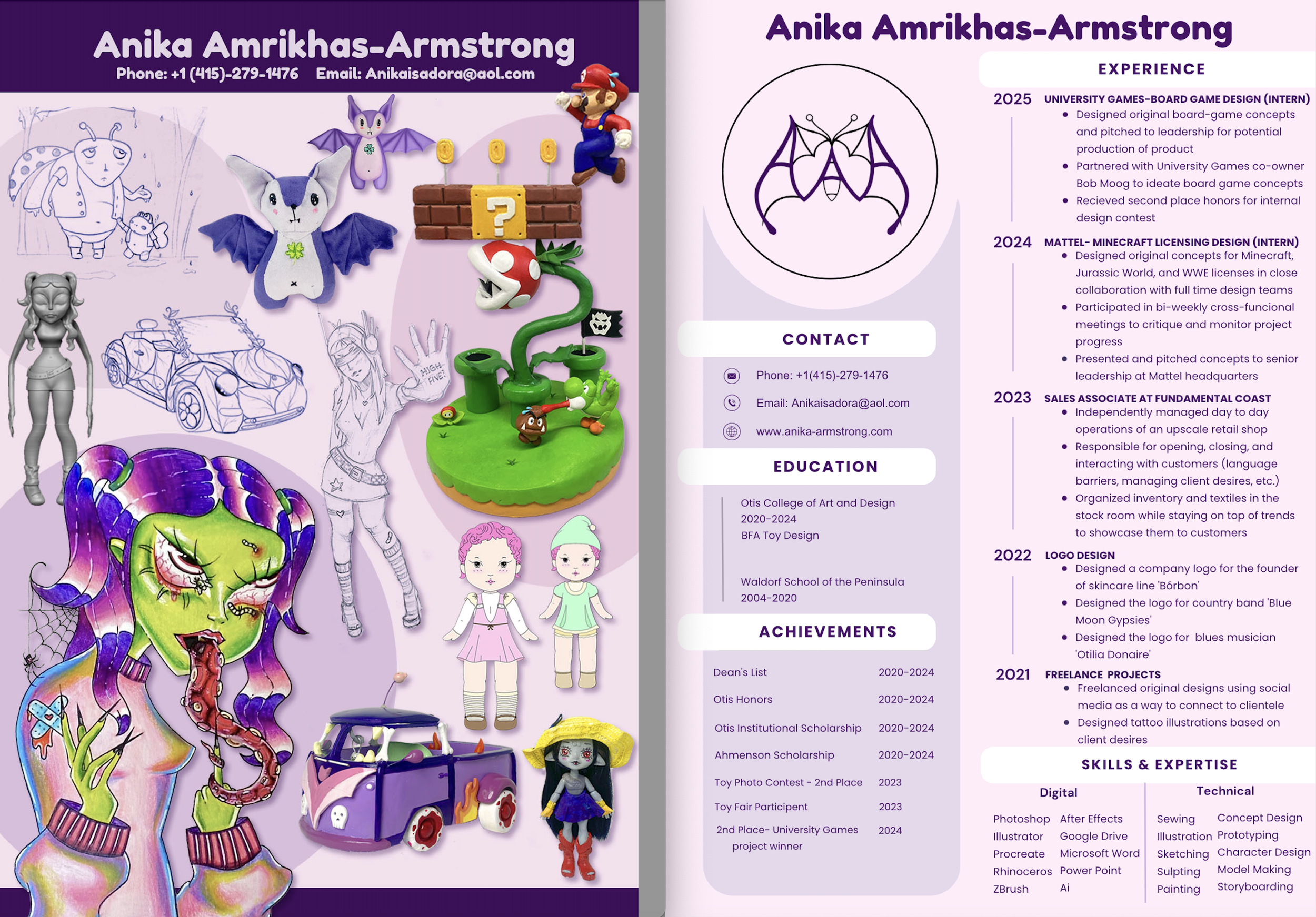 Resume and Promo Sheet