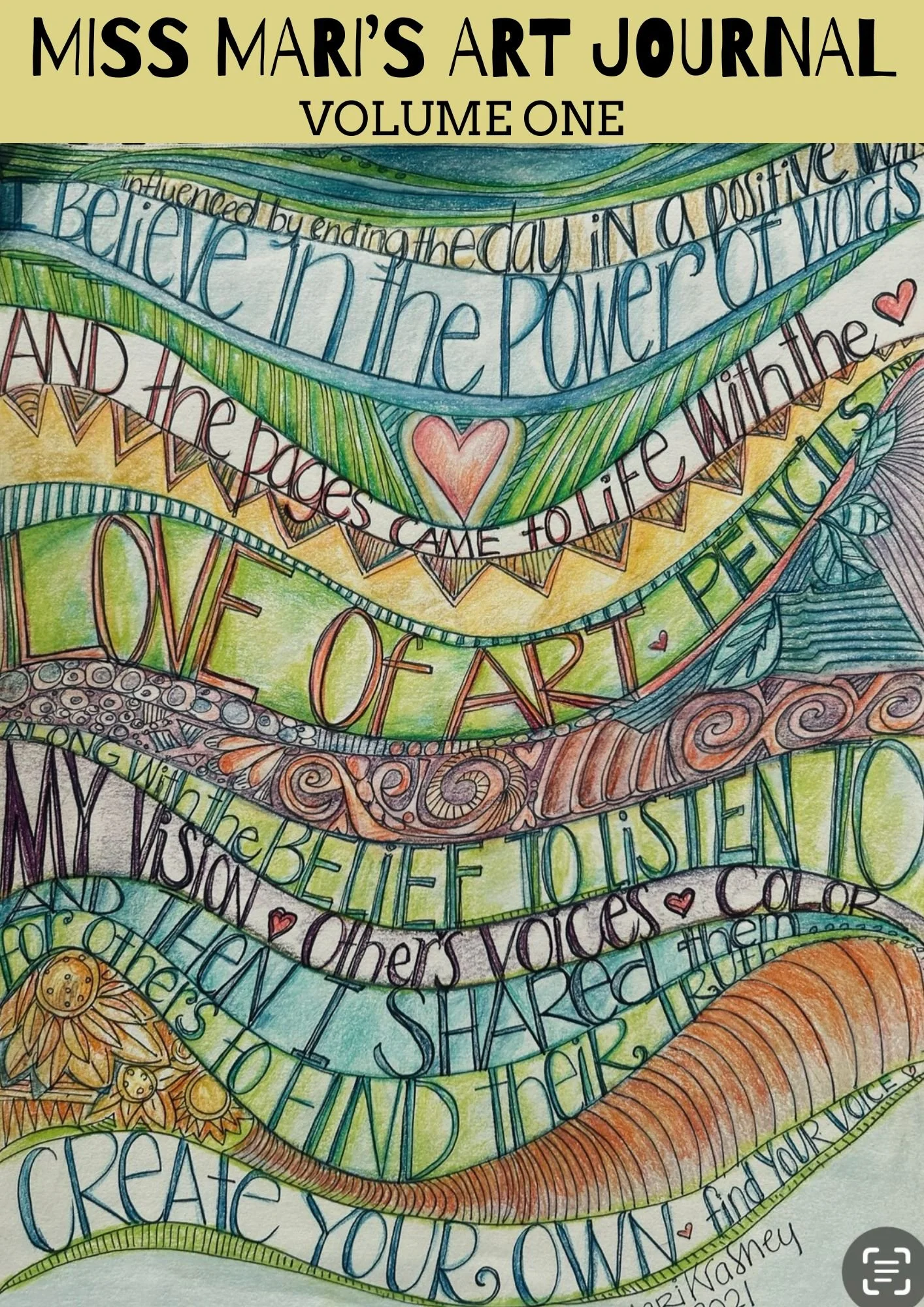 Vol 1 Miss Mari's Art Journal cover #1.jpg