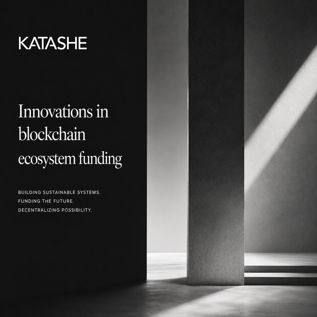 Innovations in blockchain ecosystem funding