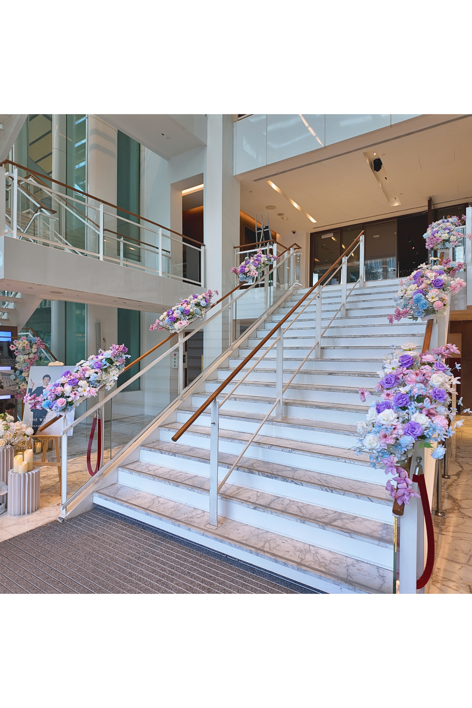 Railing Floral Decoration