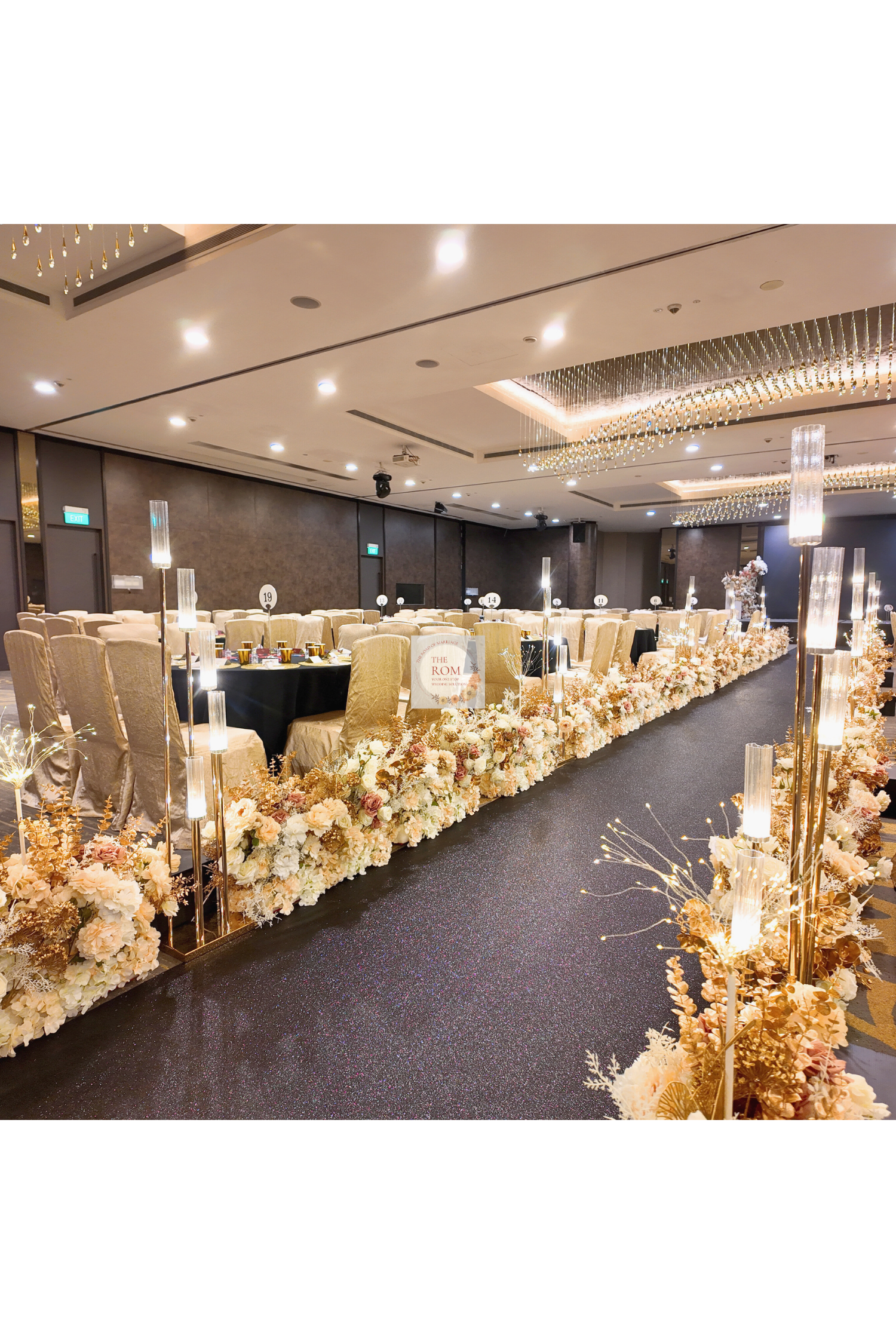 Glitter Aisle Runner