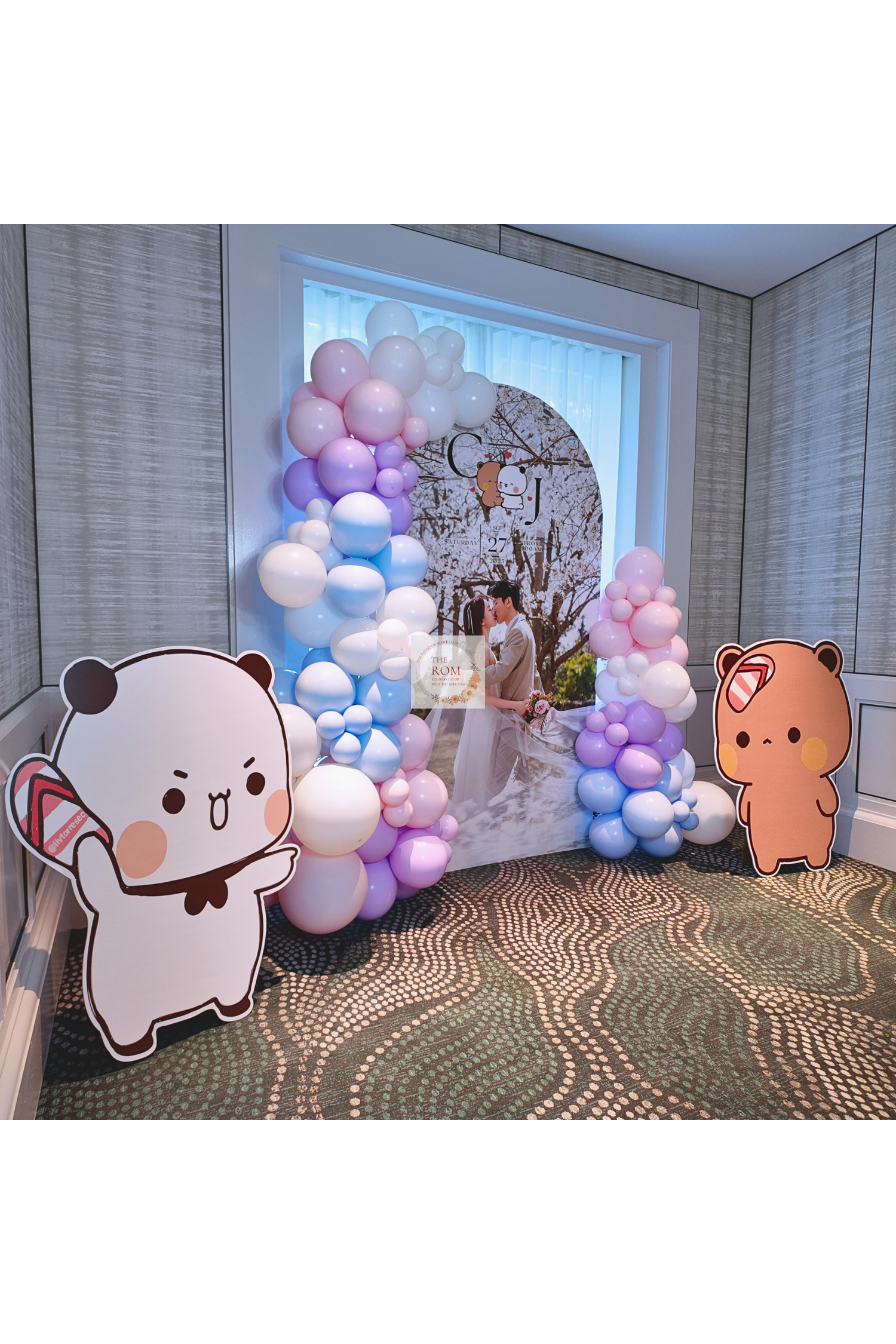 Balloon & Foam Backdrop