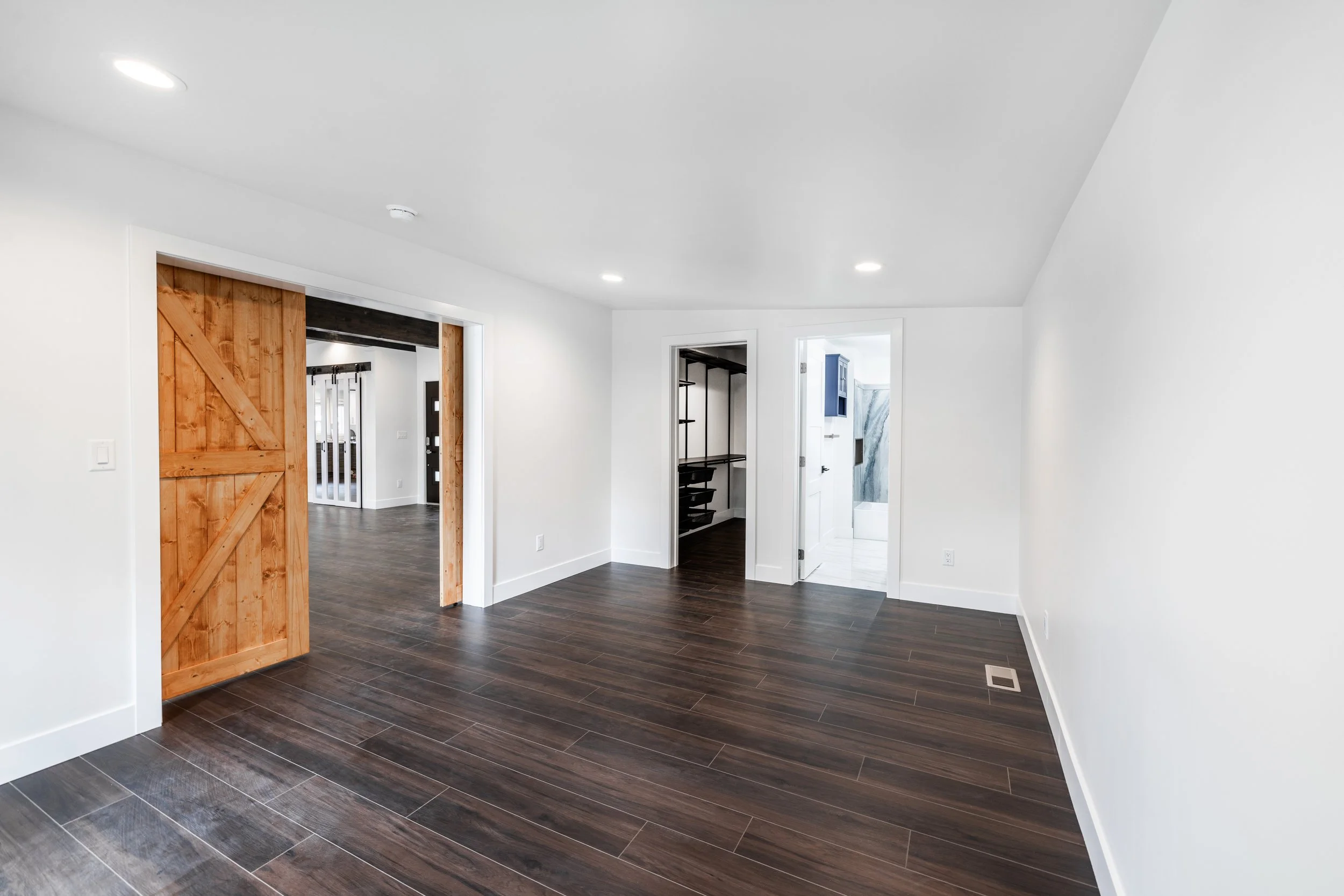 Guest Master Suite with Bath & Backyard Access