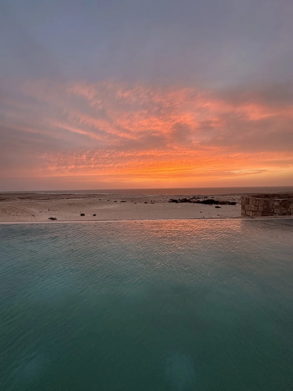 Sunset Dakhla Morocco
