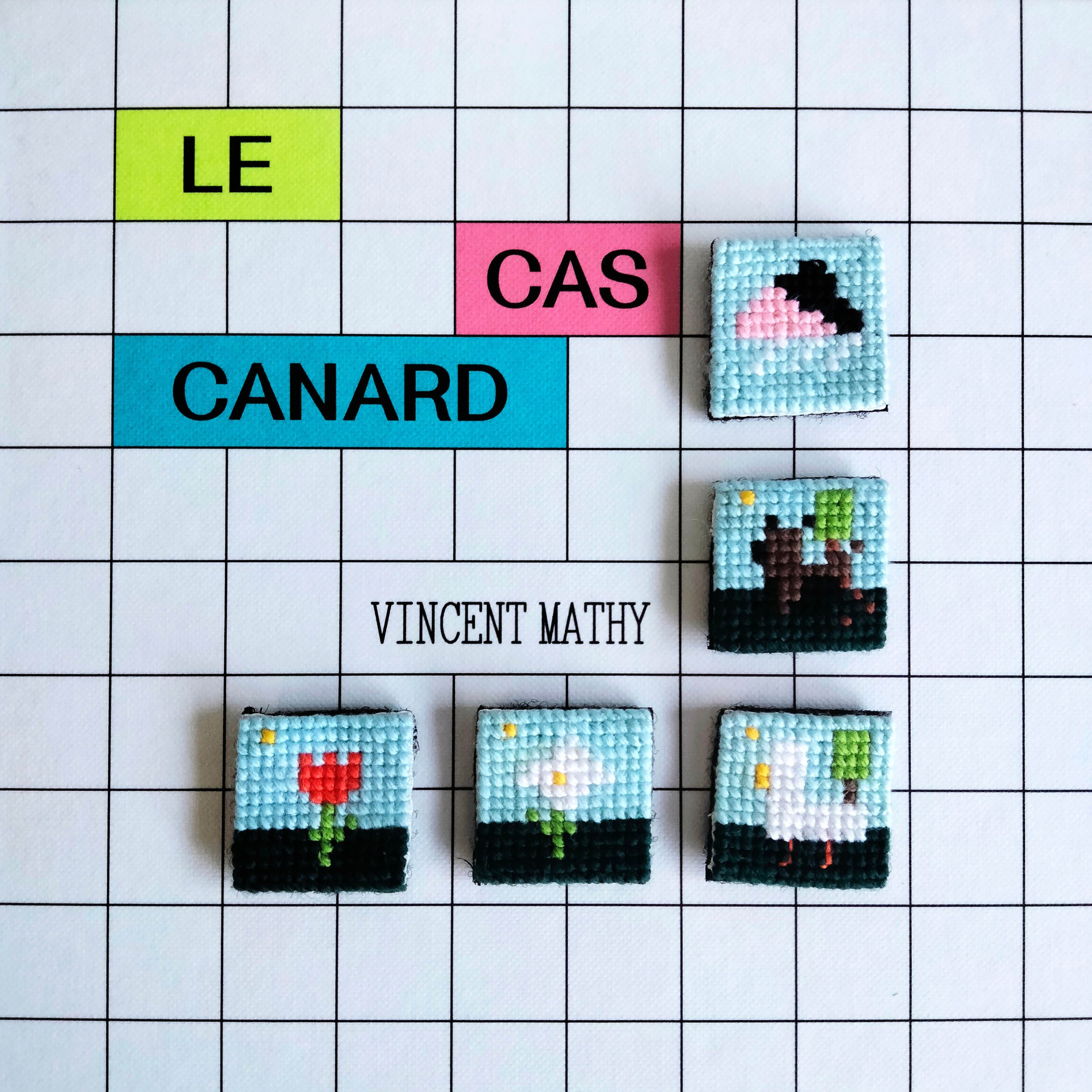 Les Minis_Canard Story thermocollant