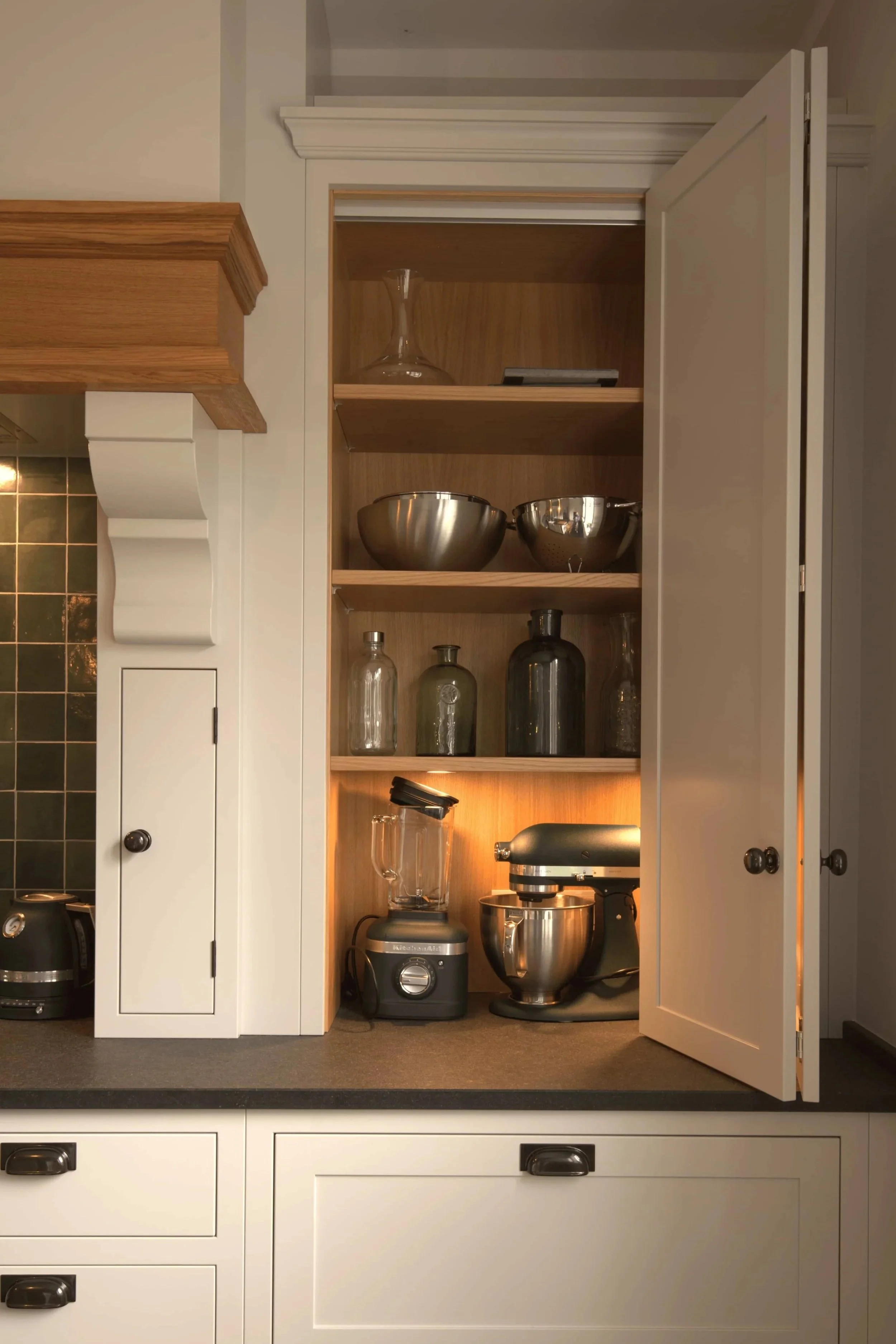 Shaker-Küche mit Fold Door Element