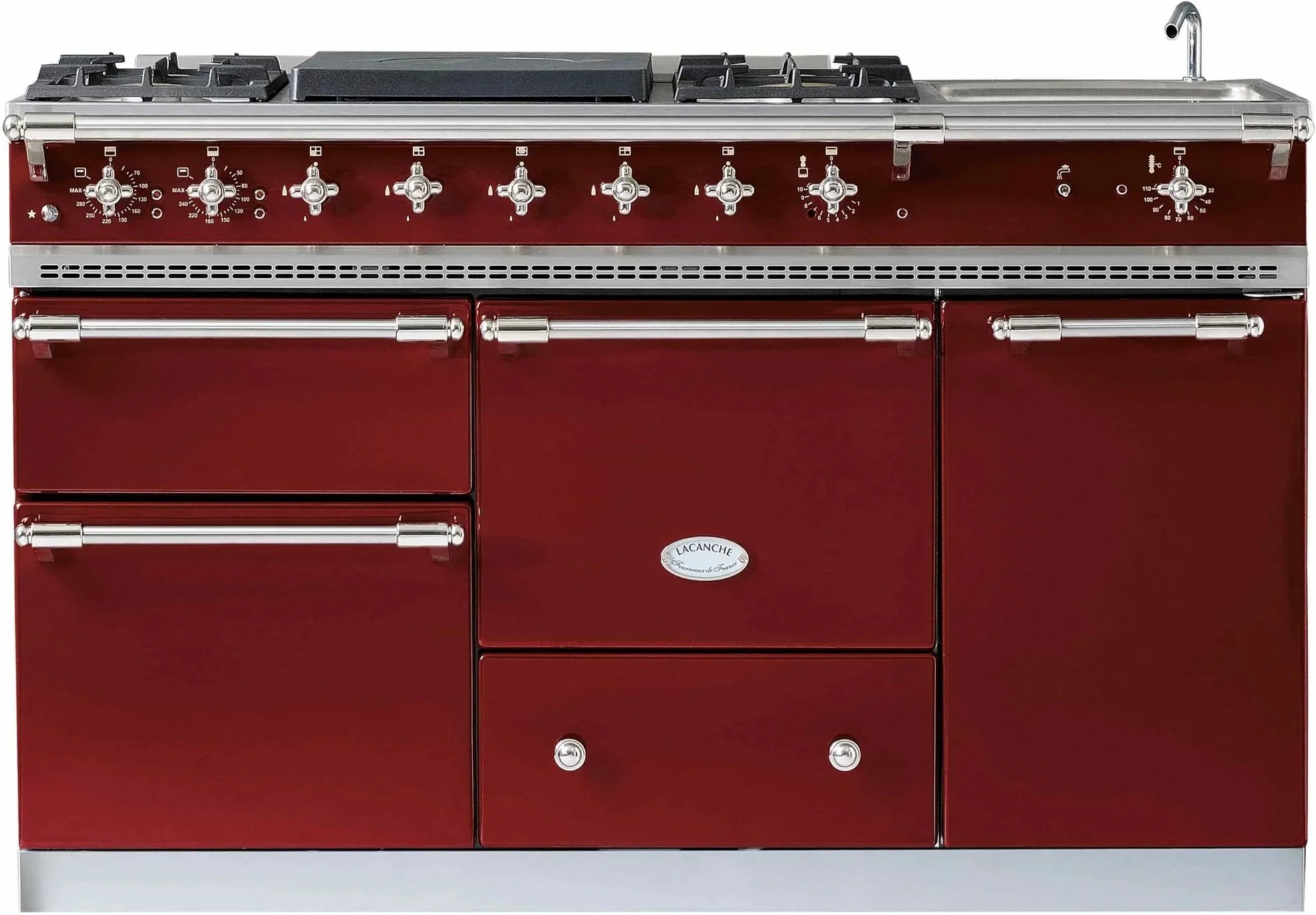 Rangecooker Lacanche Chagny 140 cm breit