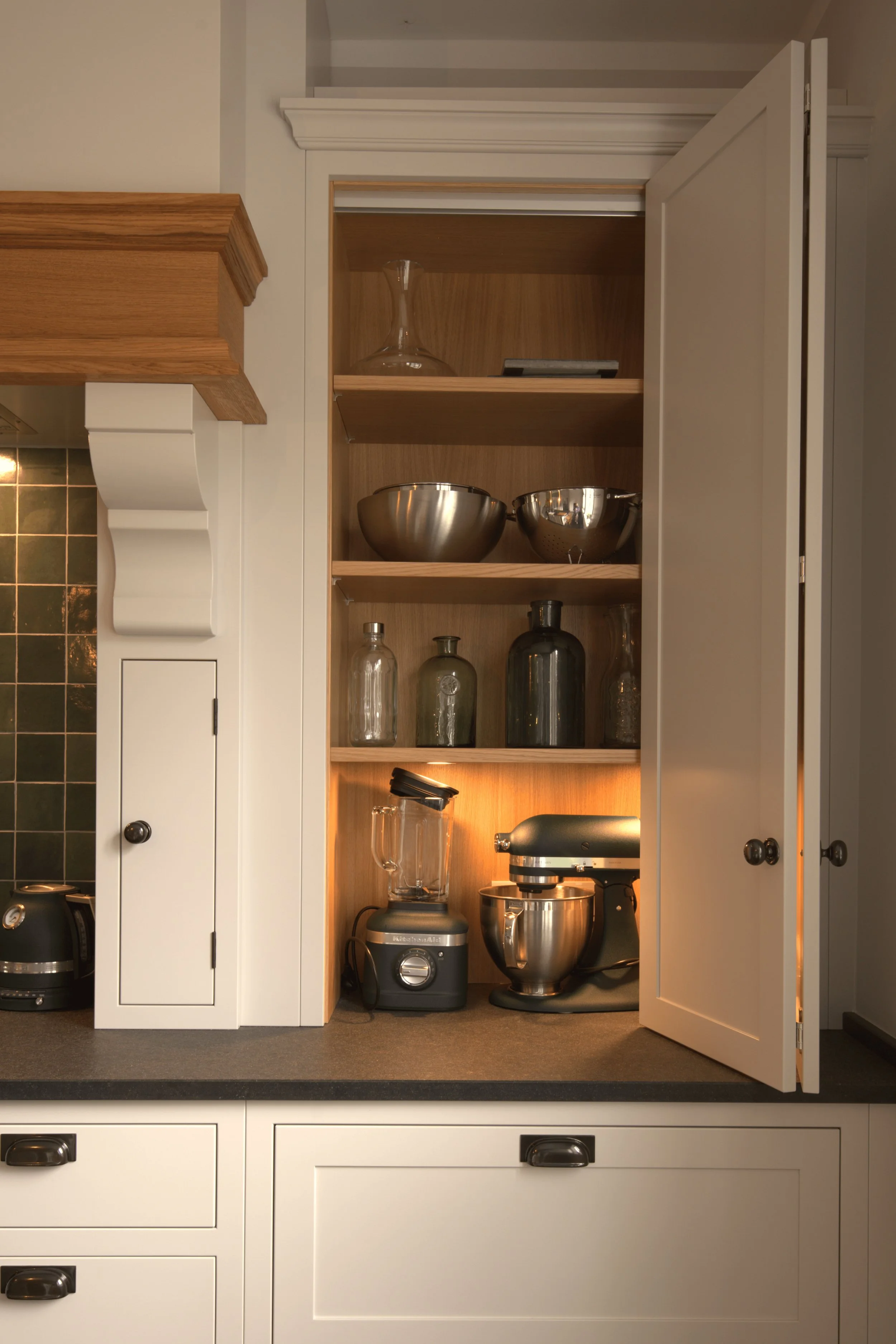 Shaker Küche mit Fold Door Element