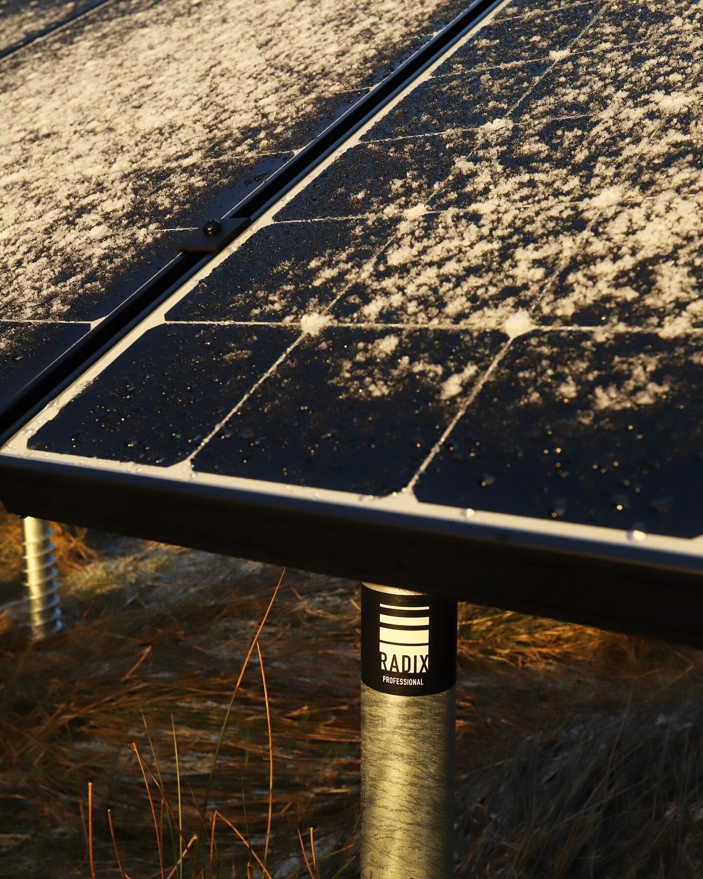In collaboration with @ceibarenewables we installed this personal solar farm high on the Argyll hillside. 

With high resistance to uplift to wind, @radix_____ @nomoredigging ground screws are the ideal tool for the job, providing not only swift inst