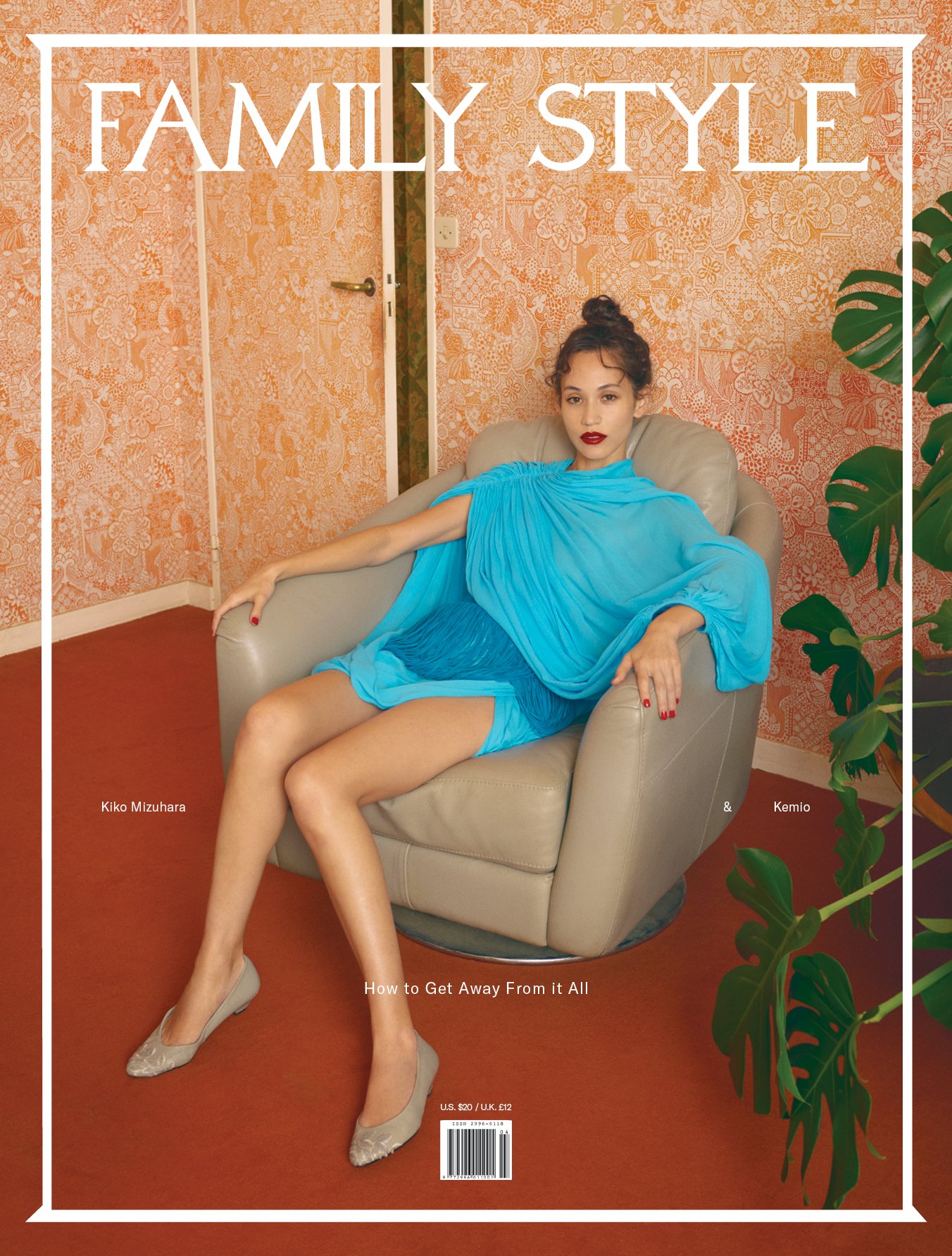 Family Style No. 4 Winter 2024 - How to get Away From it All - Kiko Mizuhara ( PRE-ORDER )