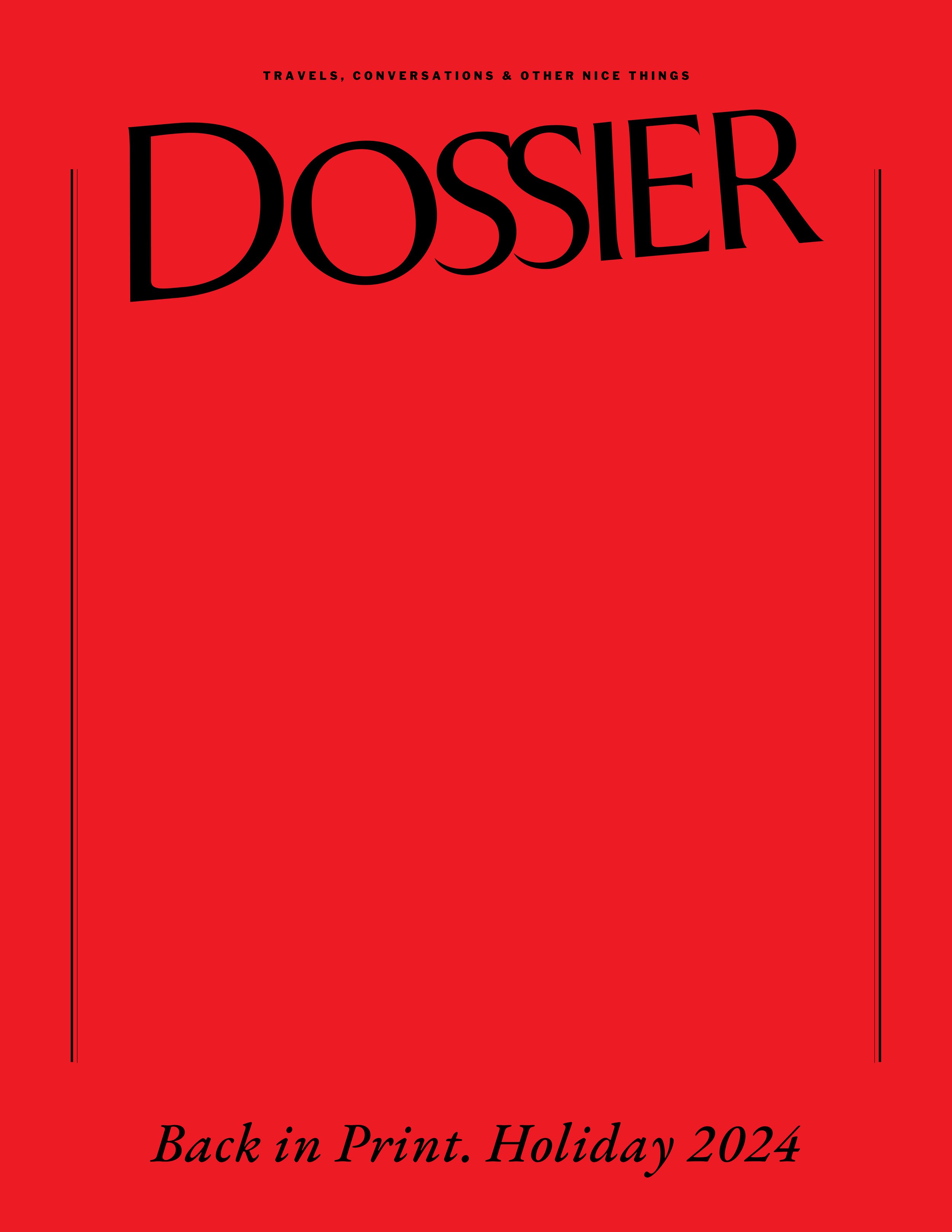 Dossier Issue One
