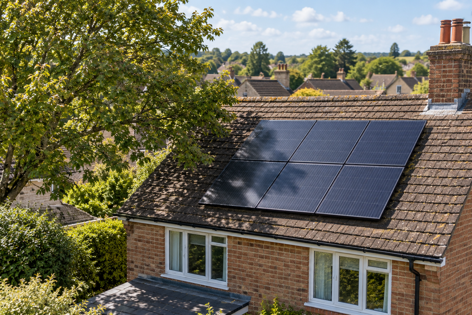 Can Solar Panels Work on a Partially Shaded Roof?