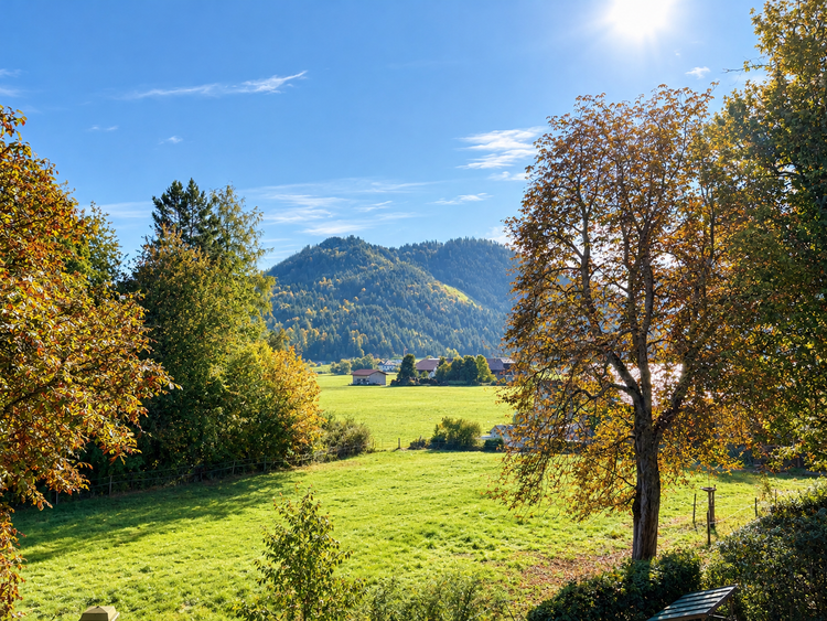 Balkon mit Fernsicht
