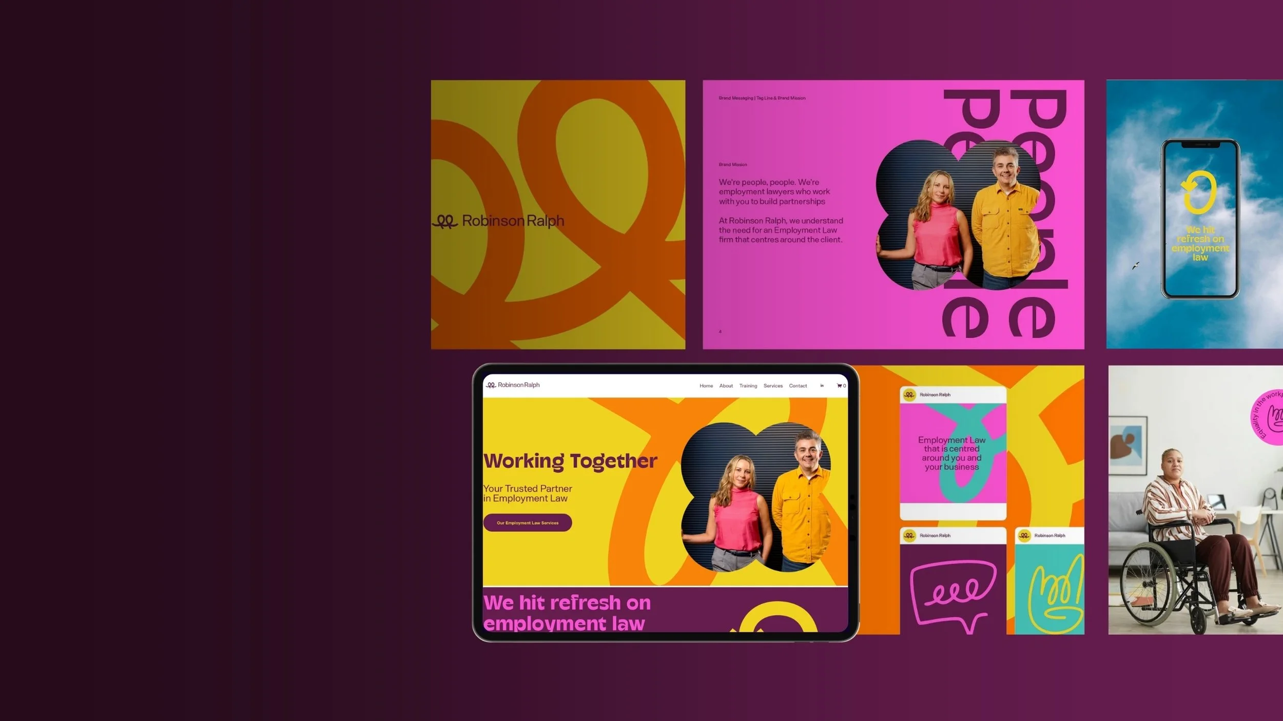 Marketing with personality. A brand that stands out.