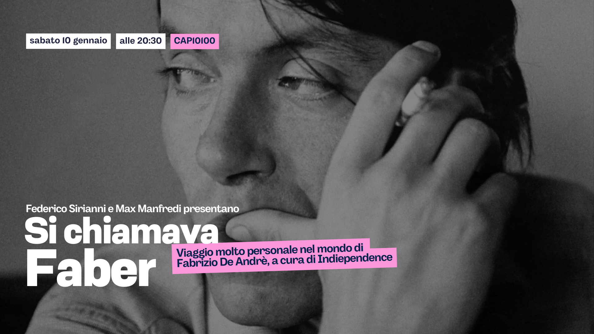 Si chiamava Faber. Viaggio molto personale nel mondo di Fabrizio De Andrè