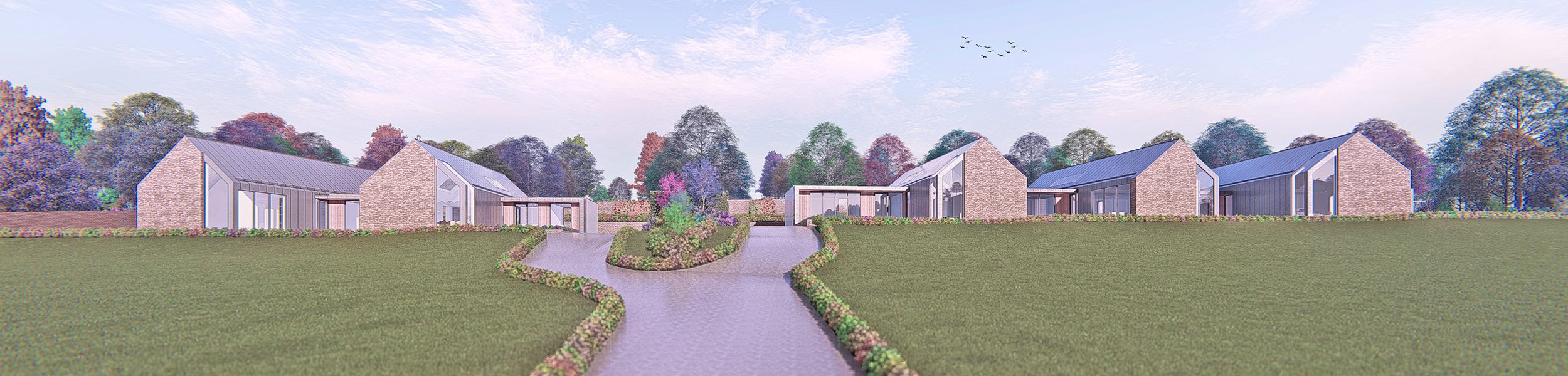 125 Architects | Dundee | Residential Development Elevation Visualisation