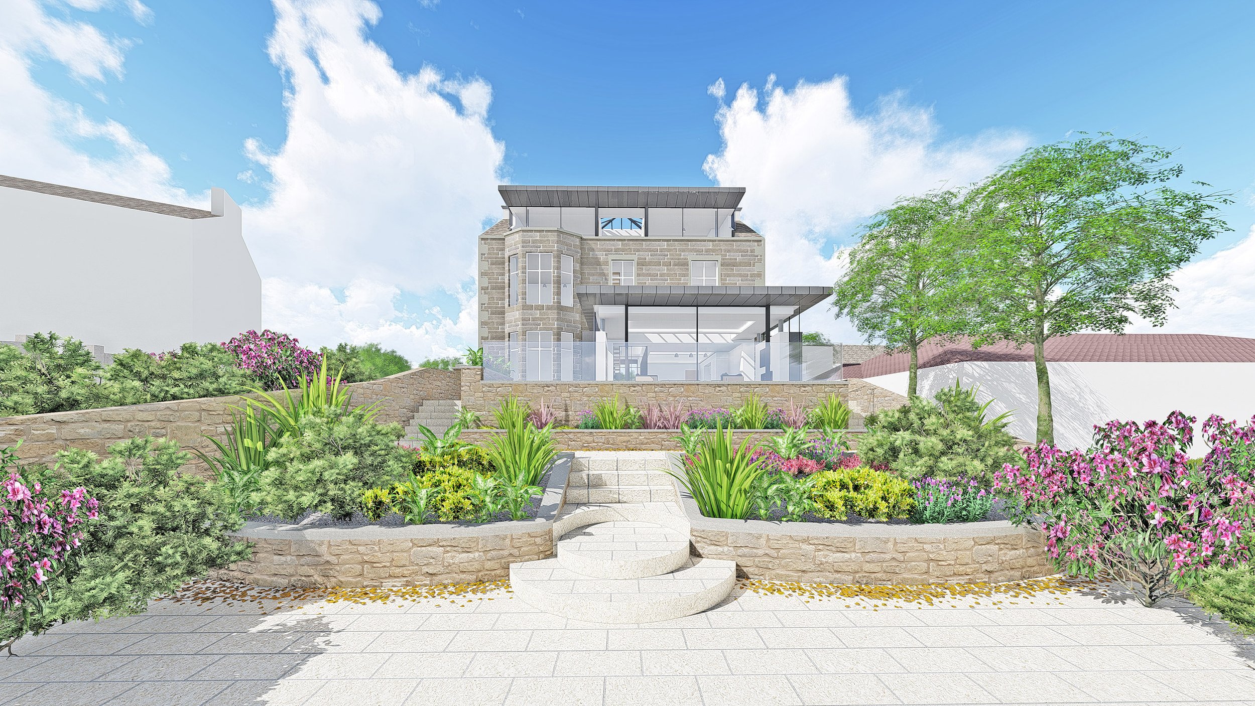 Whole home refurbishment and extension to coastal home in East Neuk.