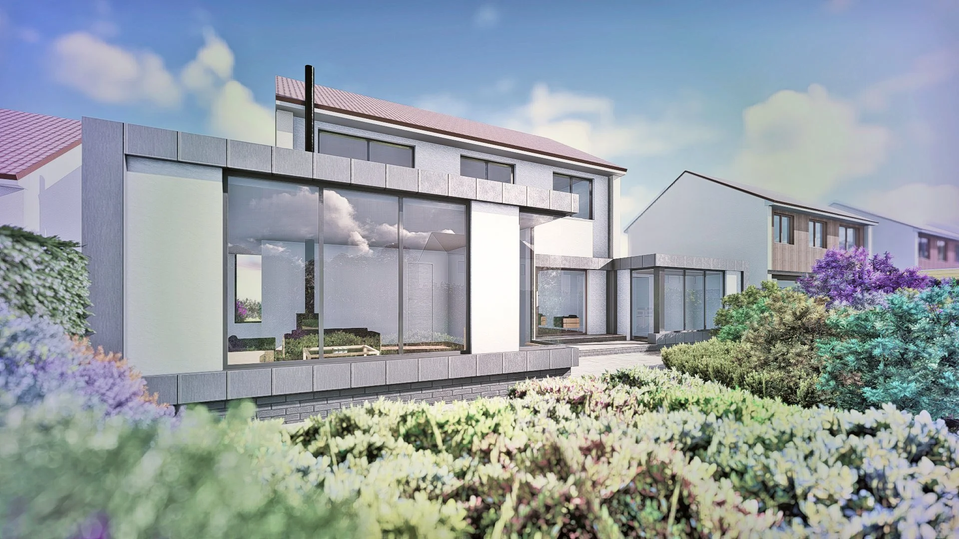 125 Architects | Dundee | Friars Way Home Extension Visualisation